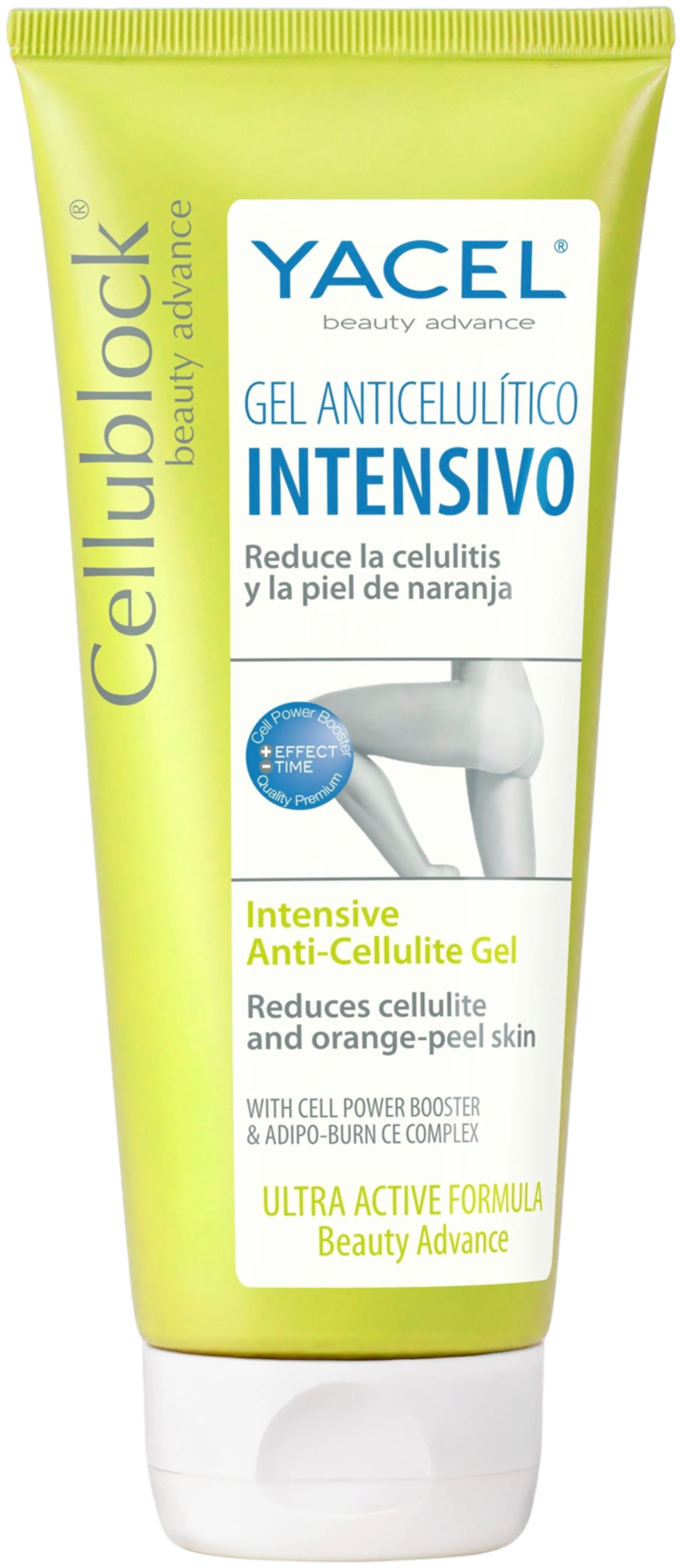 Yacel Intensiivinen anti-selluliittigeeli 200ml - 1