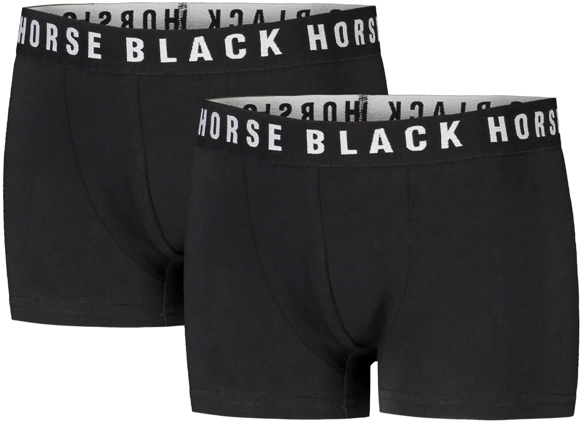 Black Horse lasten bokserit 2-pack J008 - BLACK - 1