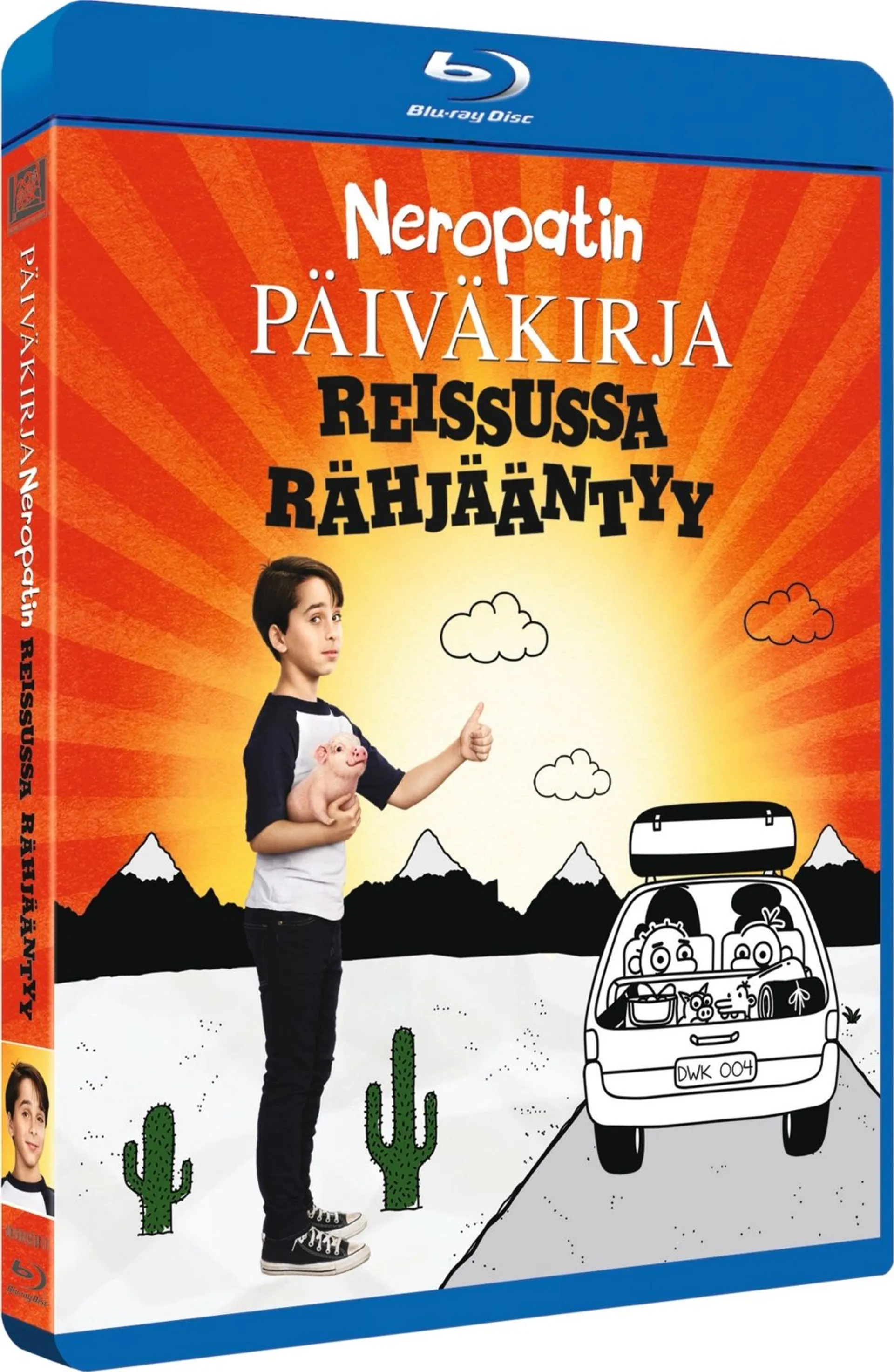 Neropatin Päiväkirja: Reissussa Rähjääntyy Blu-Ray