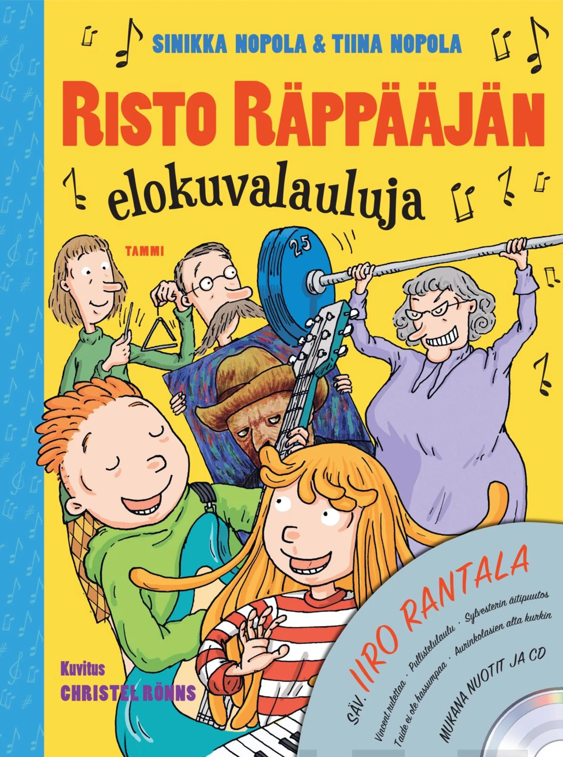 Nopola, Risto Räppääjän elokuvalauluja