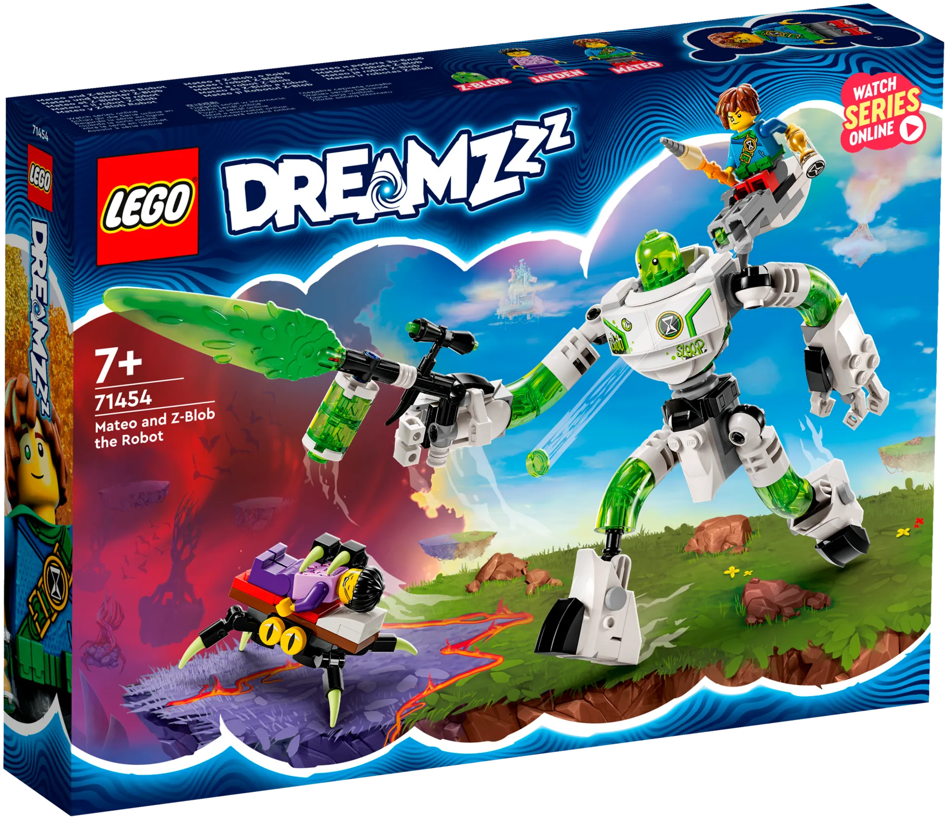 LEGO Titan 71454 Mateo ja Z-Blob-robotti - 2