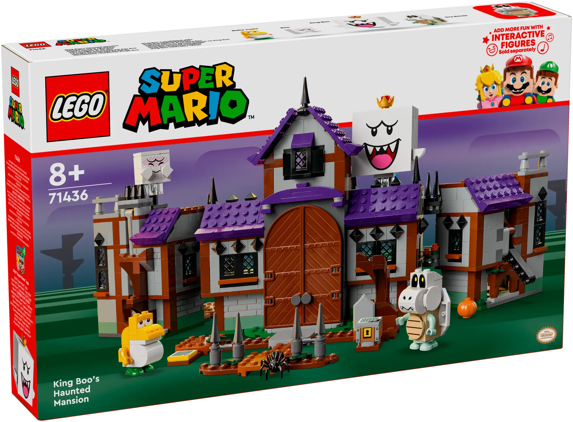 LEGO® Super Mario™ 71436 - King Boon kummituskartano setti - 2