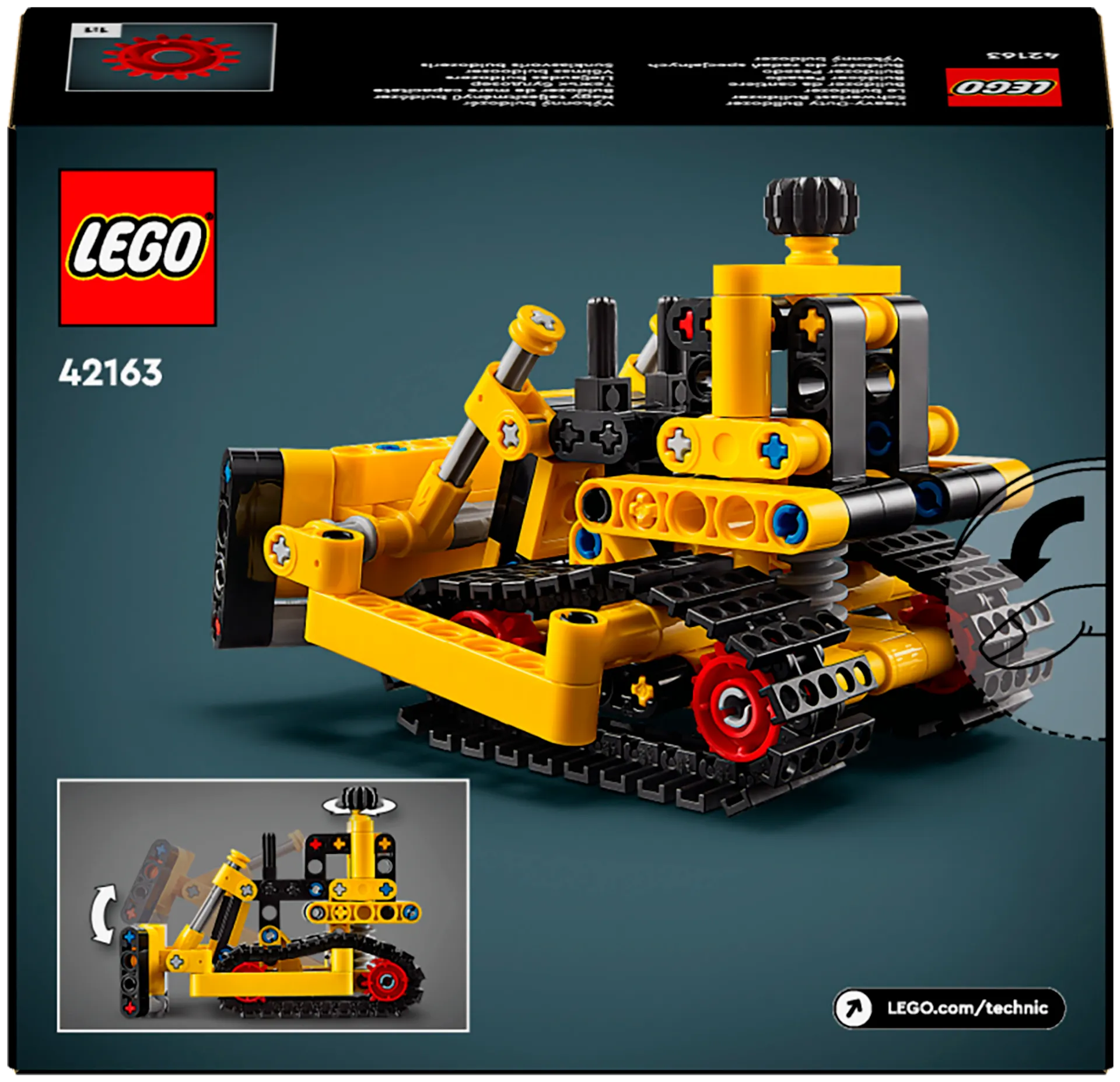LEGO Technic 42163 Raskaan sarjan puskutraktori - 3