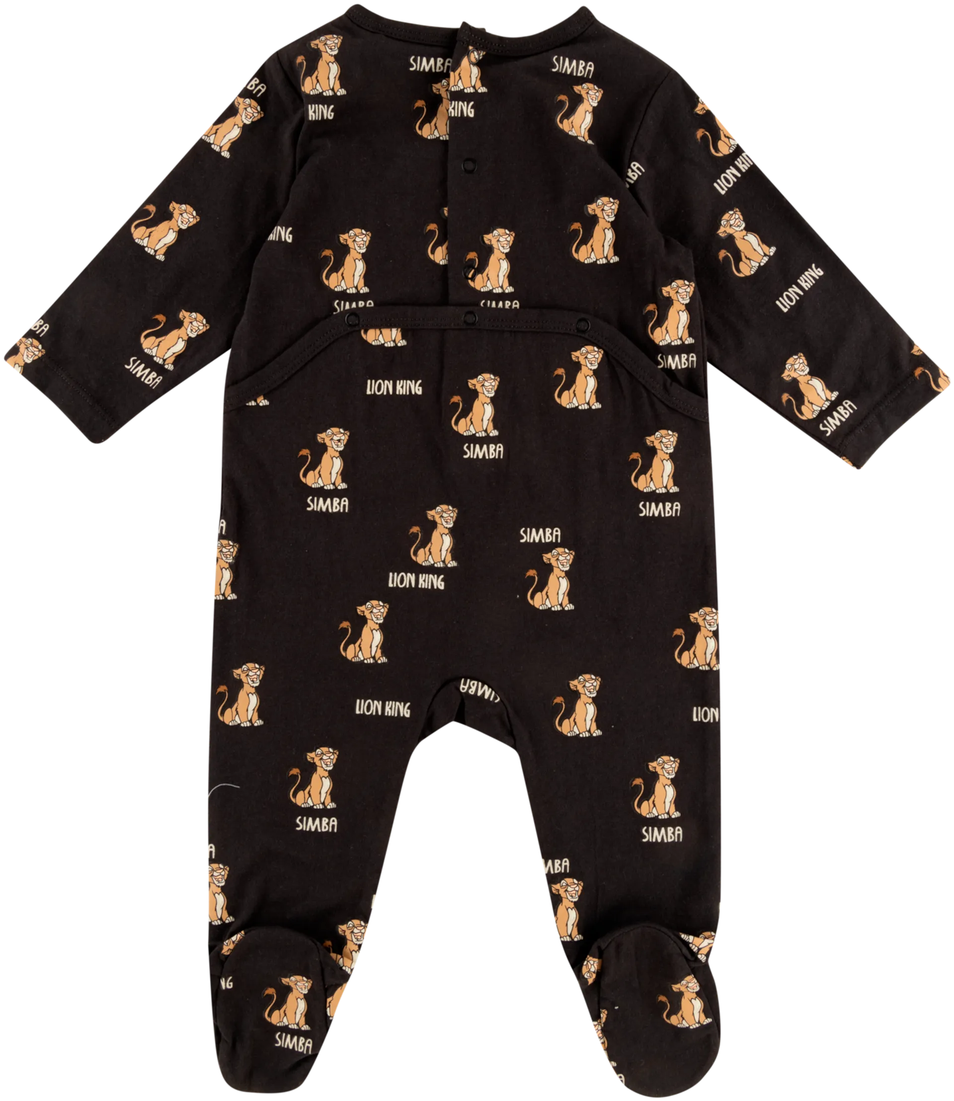 Disney vauvojen pyjama Leijonakuningas - GREY DARK - 2