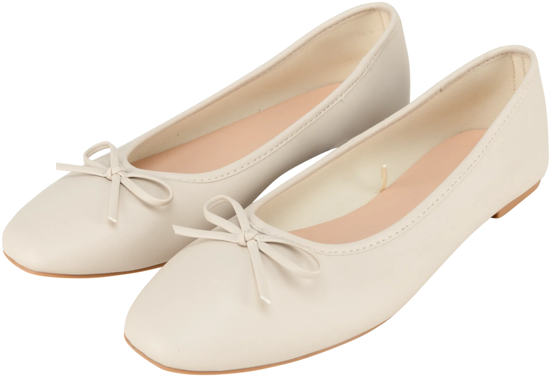 TEX naisten ballerinat I965516 - ecru - 1