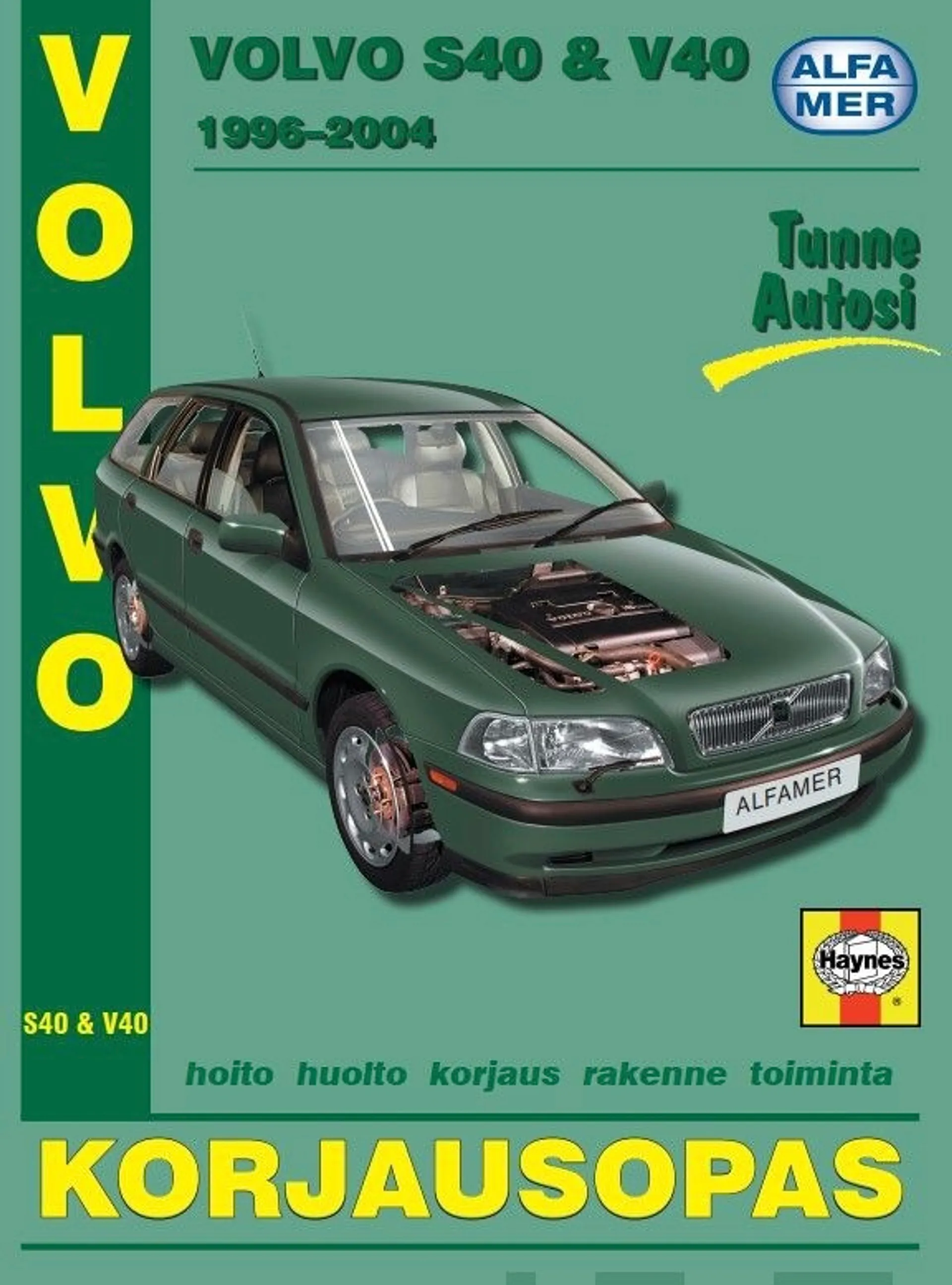 Mauno, Volvo S40 & V40 1996-2004 - korjausopas