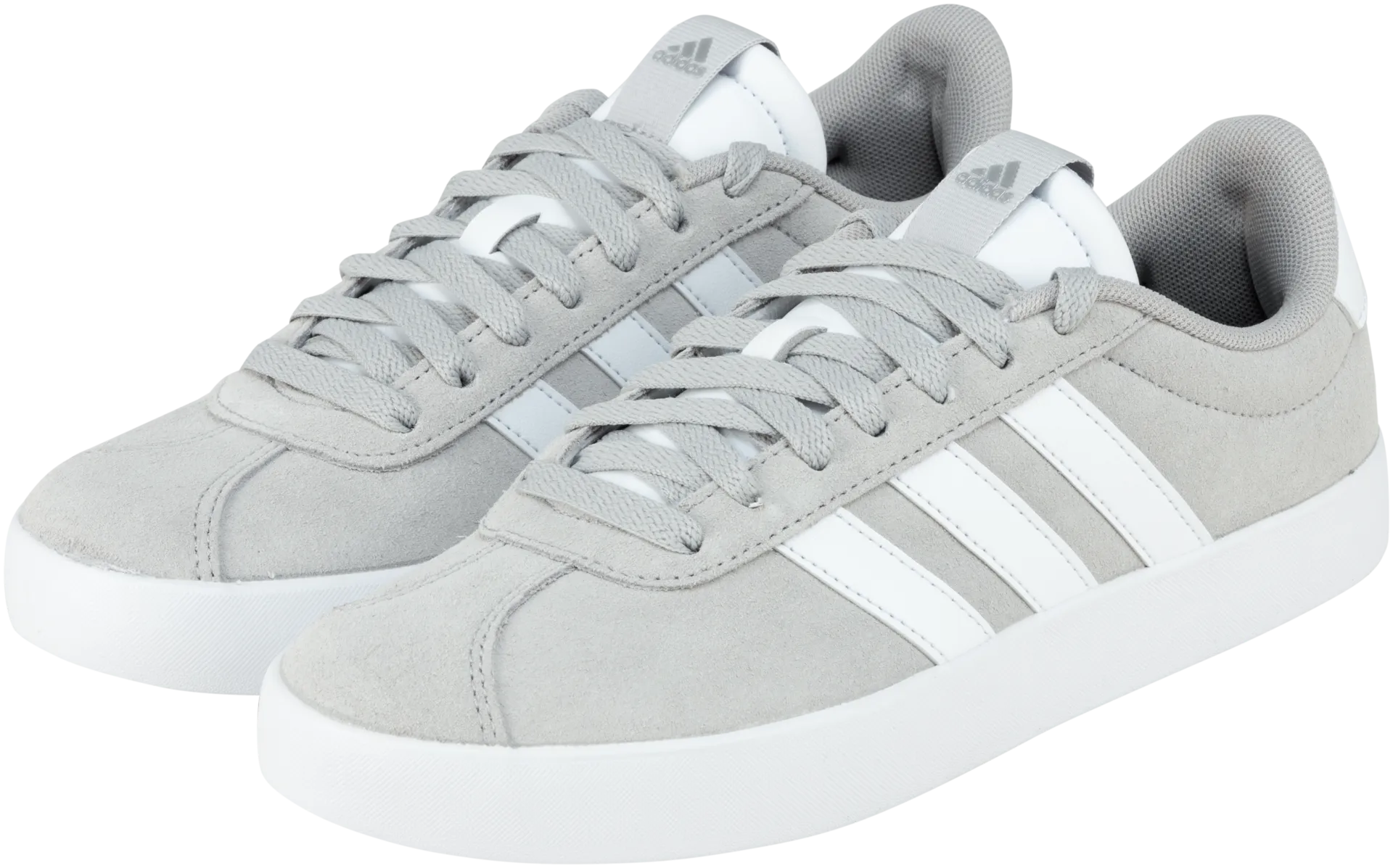 adidas naisten tennarit VL Court 3.0 - grey two/ftwr white/silver met - 1