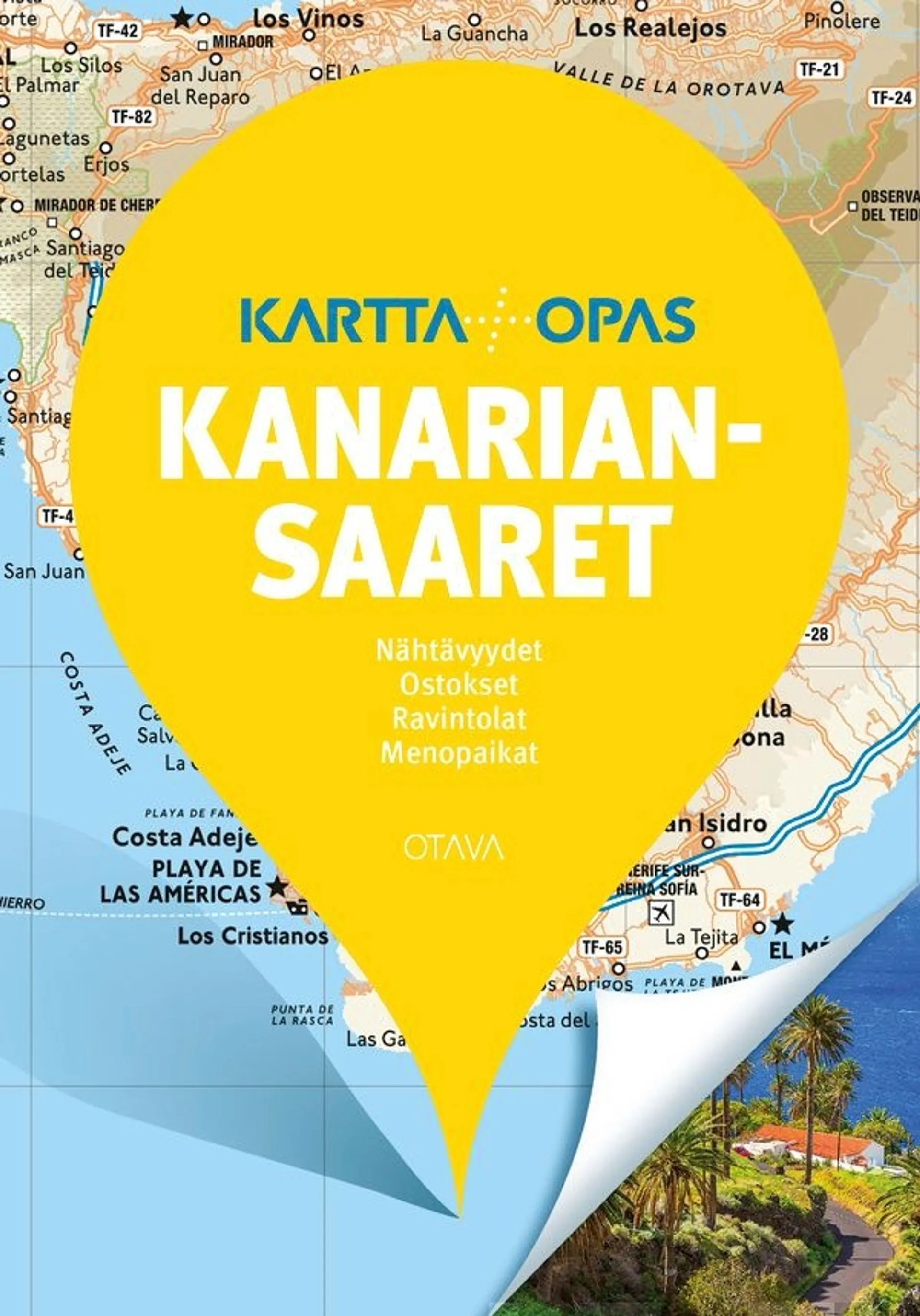 Kanariansaaret - Kartta+Opas