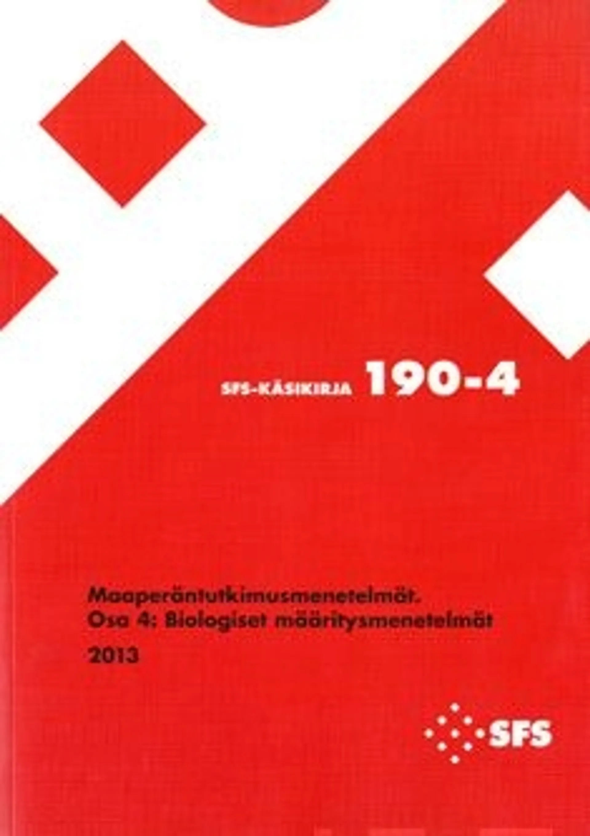 Maanperäntutkimusmenetelmät - Methods for Assessing Soil Quality - osa 4: biologiset määritysmenetelmät - biological methods