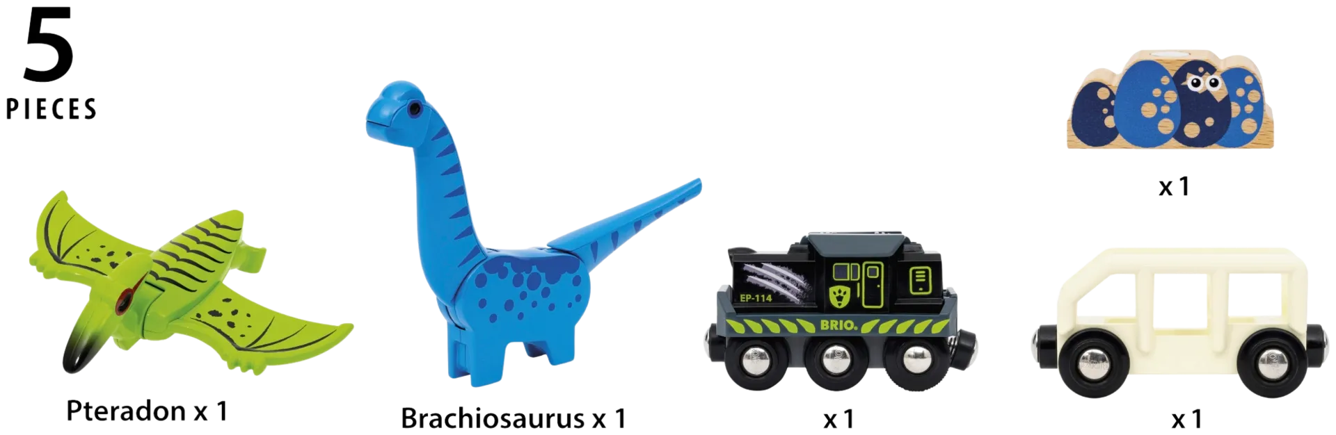 BRIO Dinosaurus paristojuna - 4