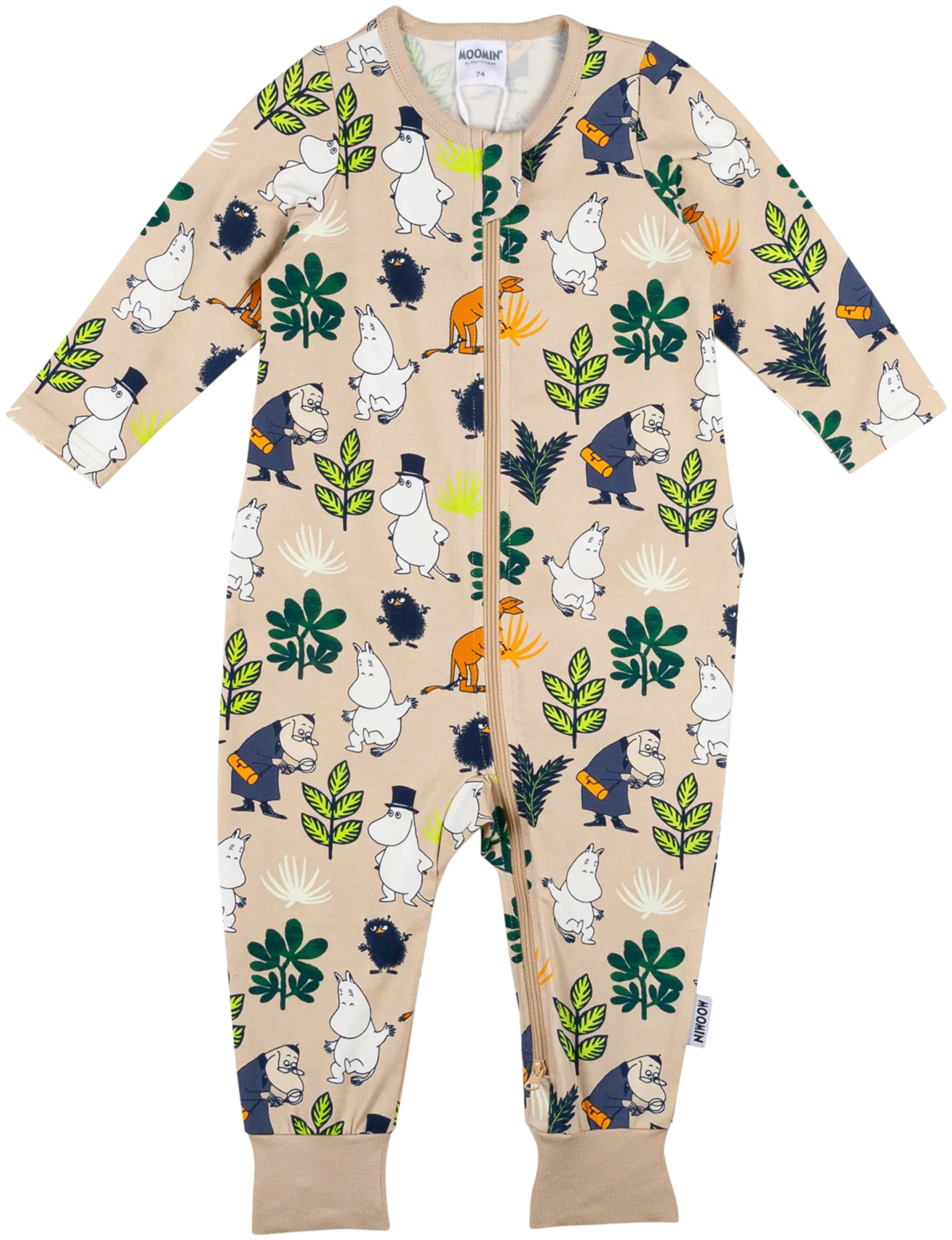 Moomin by Martinex vauvojen pyjama Herbaario 582311 - BEIGE
