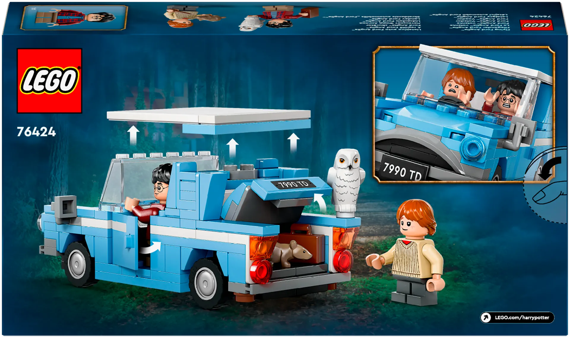 LEGO® Harry Potter TM 76424 Lentävä Ford Anglia - 3