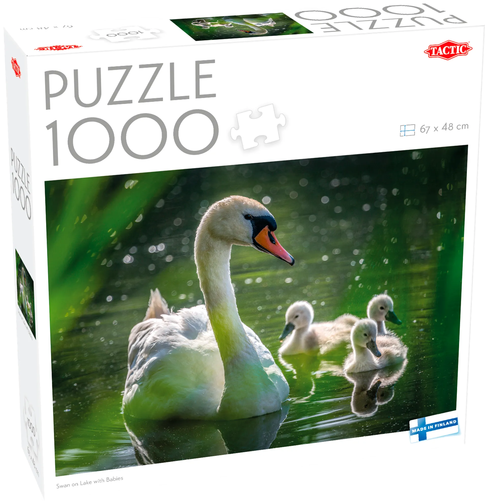 Tactic palapeli Swan on Lake with Babies 1000 palaa