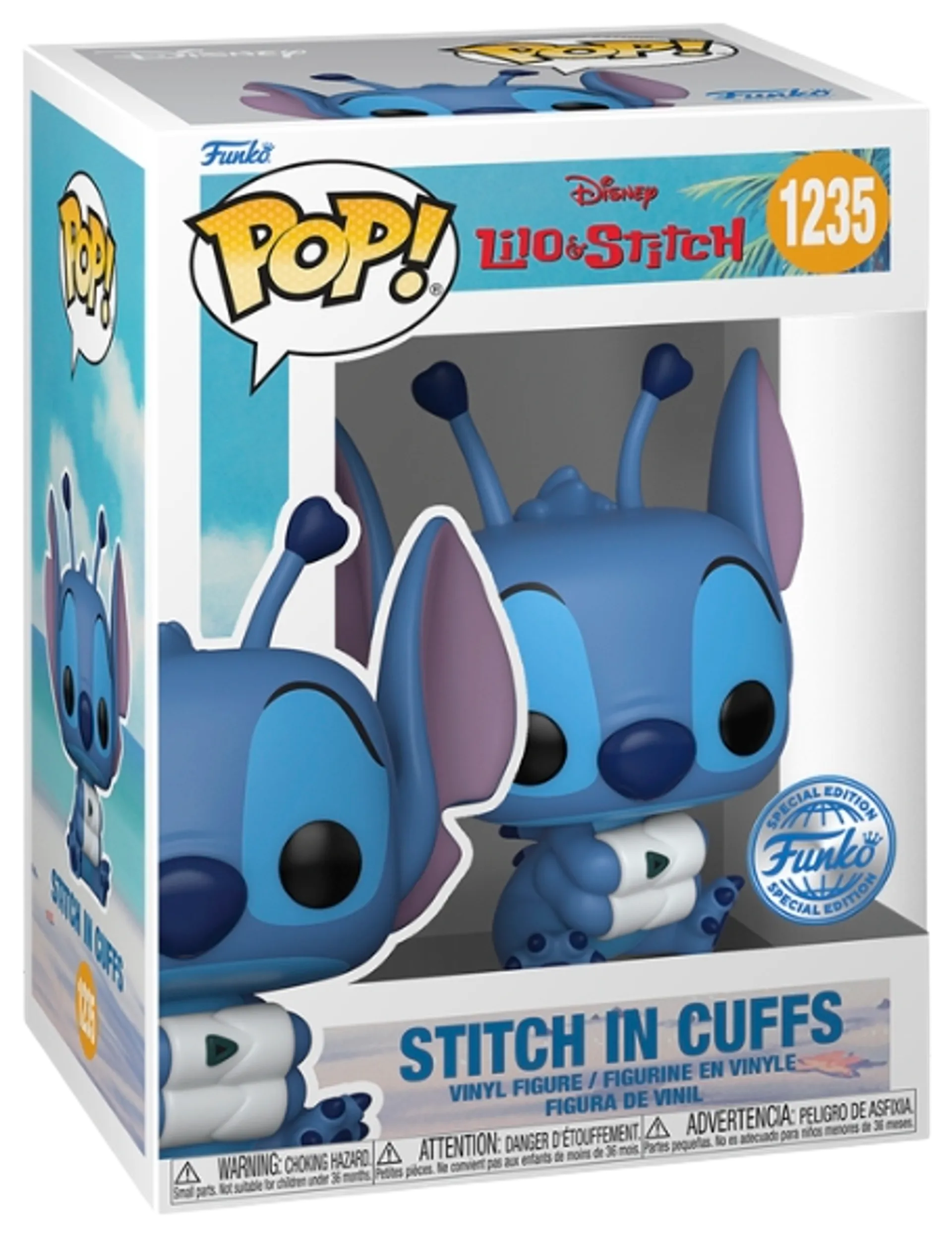 Funko! POP Vinyl Stitch Käsiraudoissa