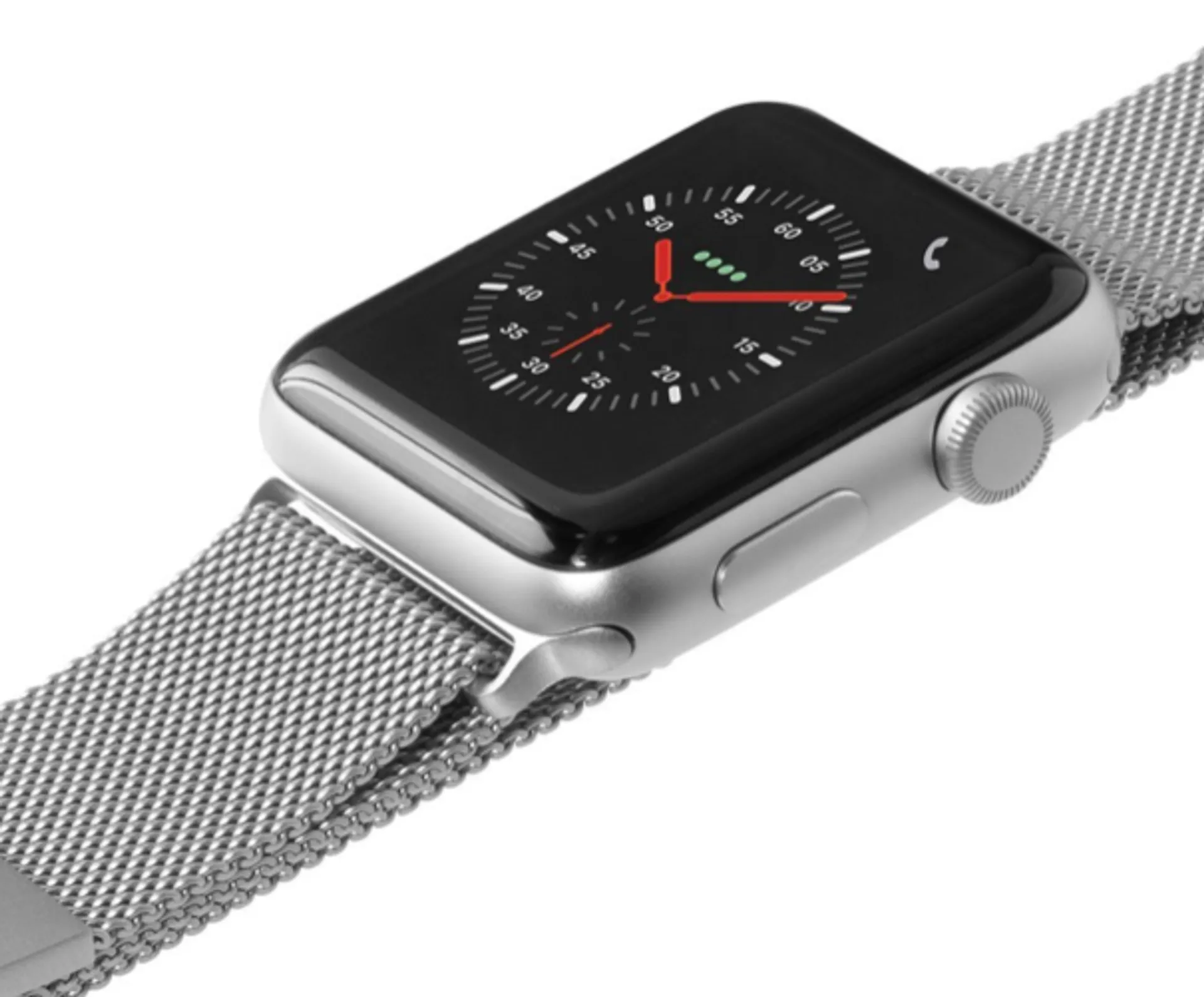 Laut Steel Loop vaihtoranneke Apple Watch 42mm hopea - 2