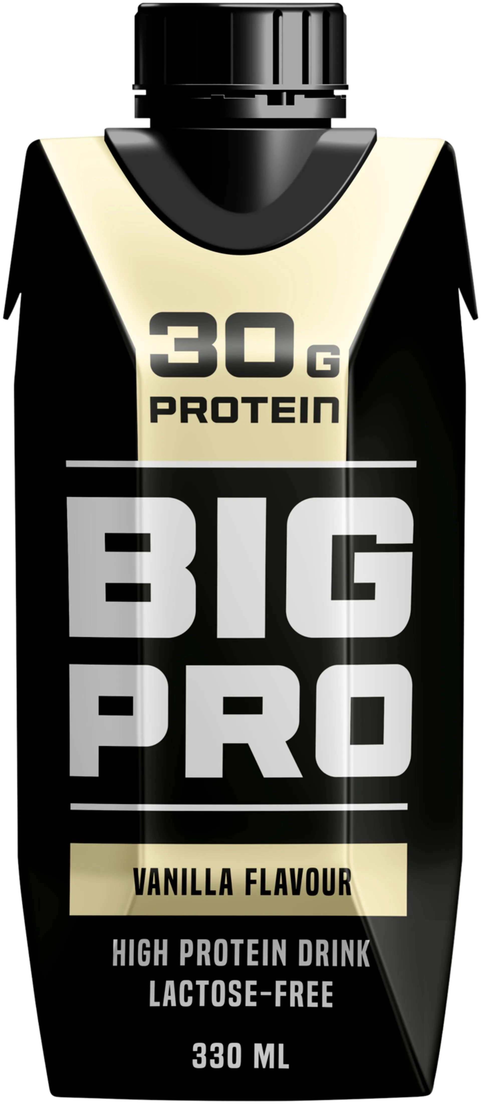 BIG PRO proteiinijuoma vanilja 330 ml UHT laktoositon