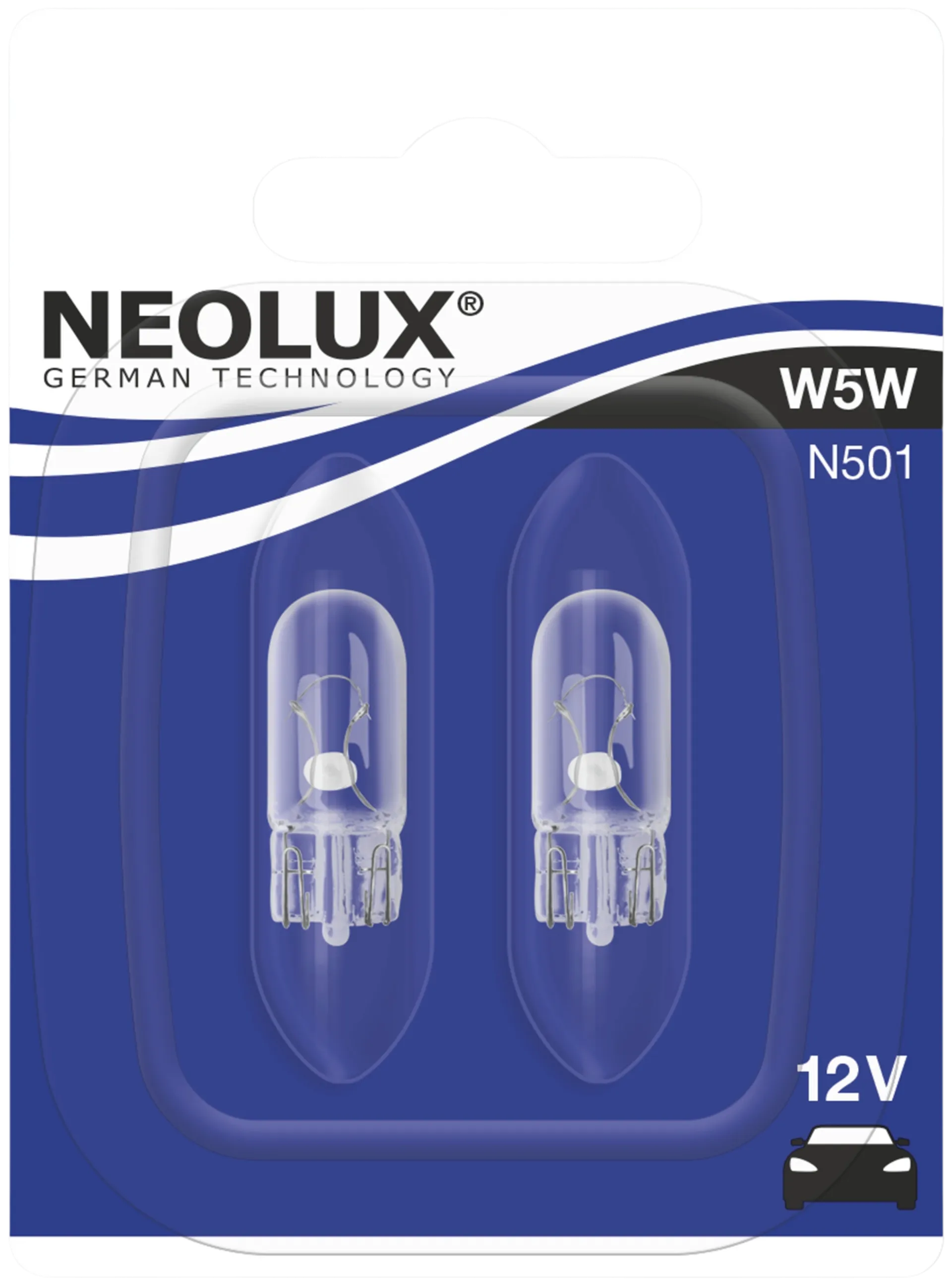 Neolux polttimo W5W 2kpl