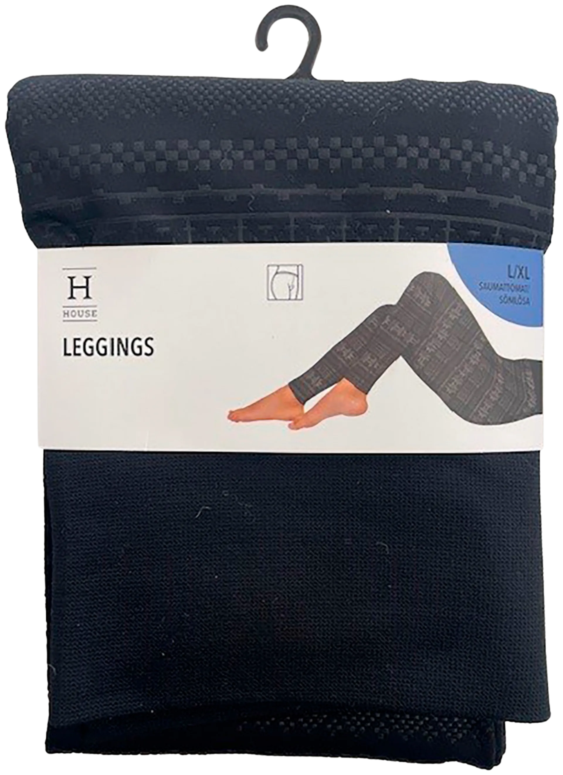 House naisten leggingsit Nordic 113MW2306 - BLACK