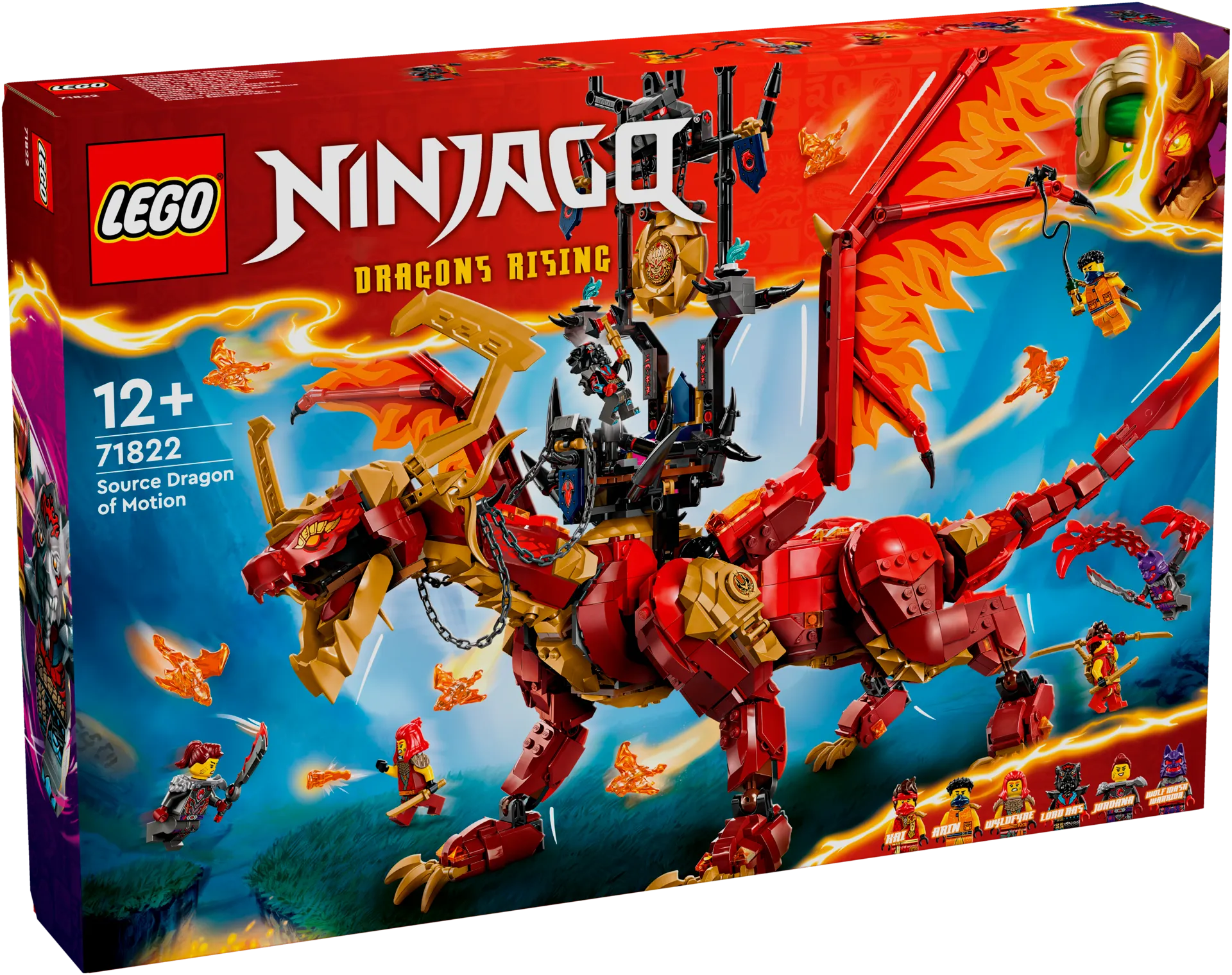 LEGO® Ninjago  71822 Liikkeen alkulohikäärme - 2