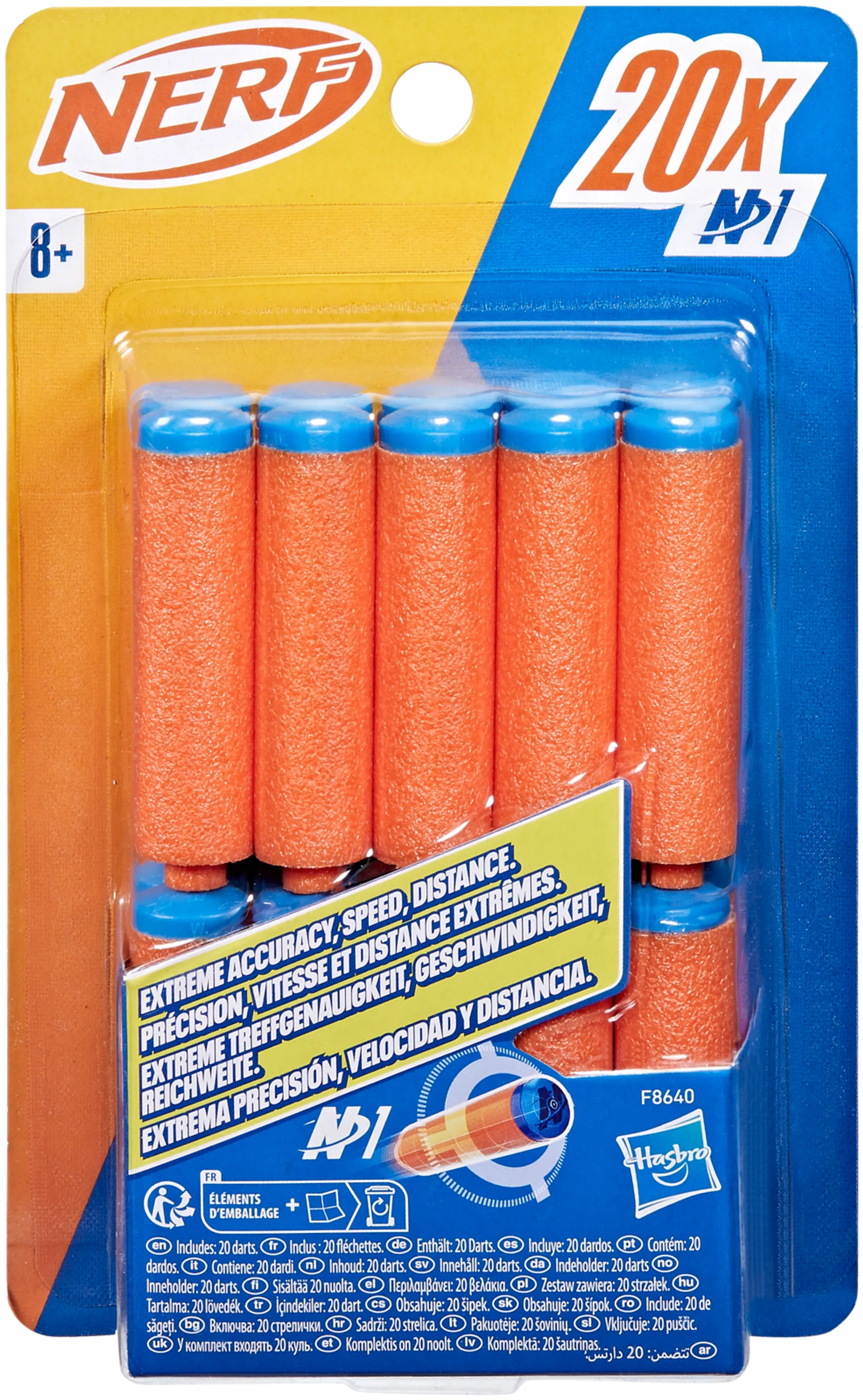 Nerf ammusten täyttöpakkaus N Series 20 kpl - 1