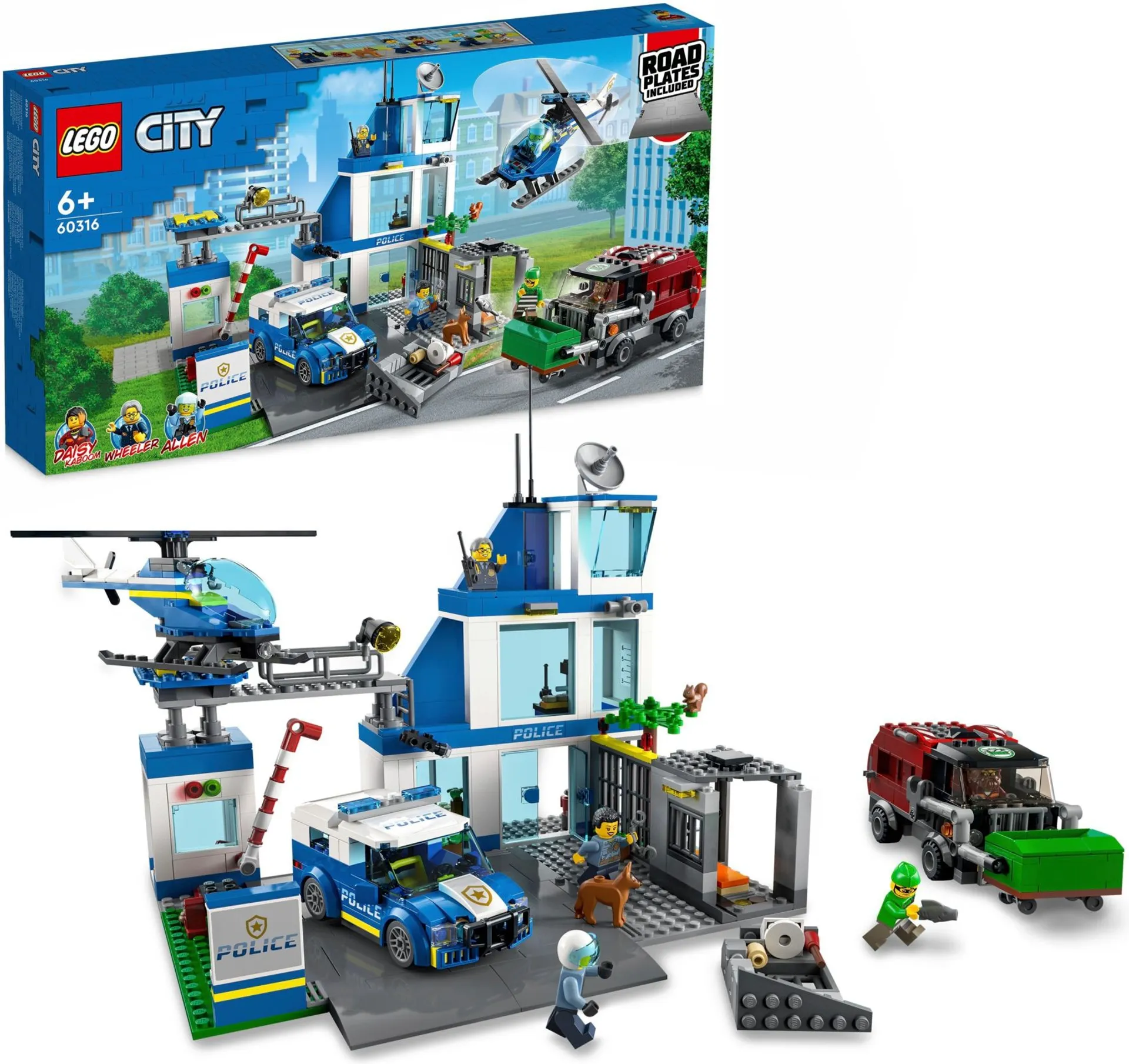 LEGO City Police 60316 Poliisiasema - 1