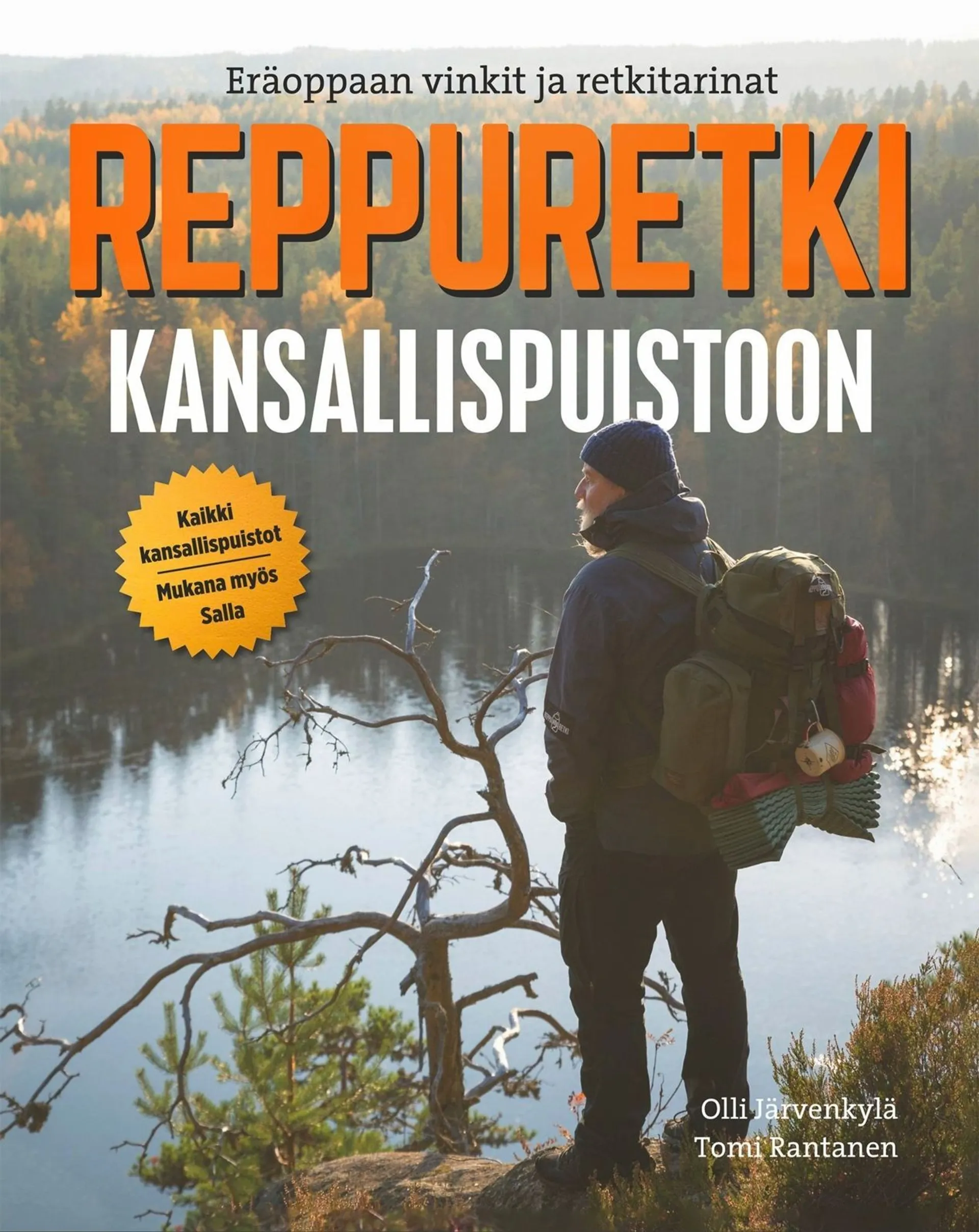 Järvenkylä, Reppuretki kansallispuistoon - Eräoppaan vinkit ja retkitarinat