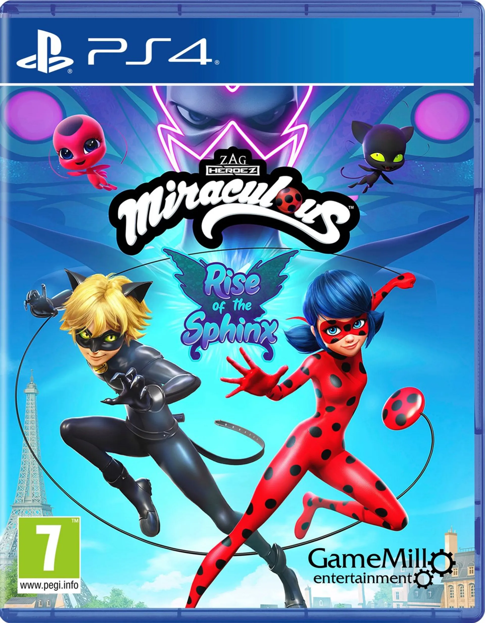 Playstation 4 Miraculous Rise of the Sphinx -peli