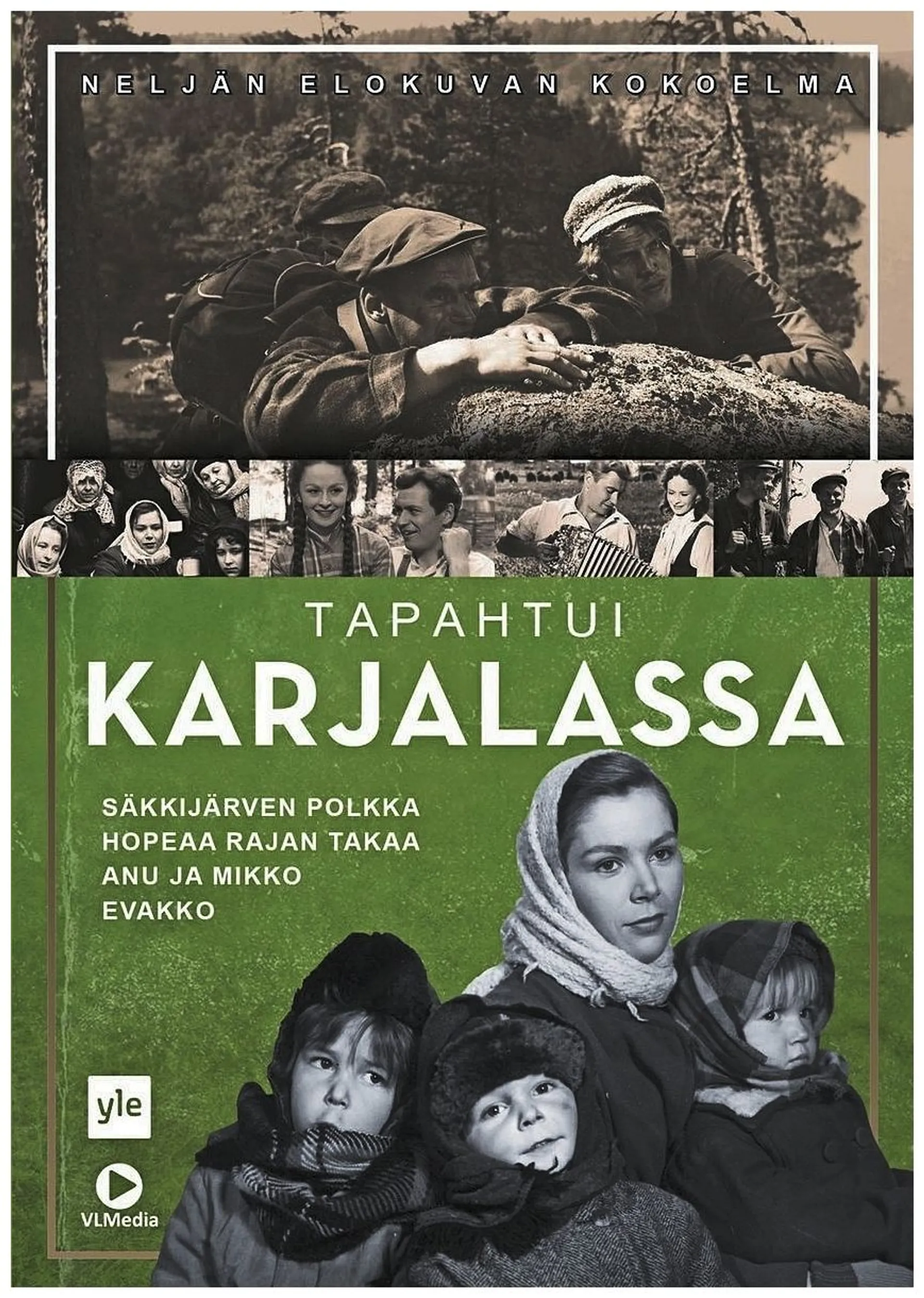 Tapahtui Karjalassa Box 4DVD