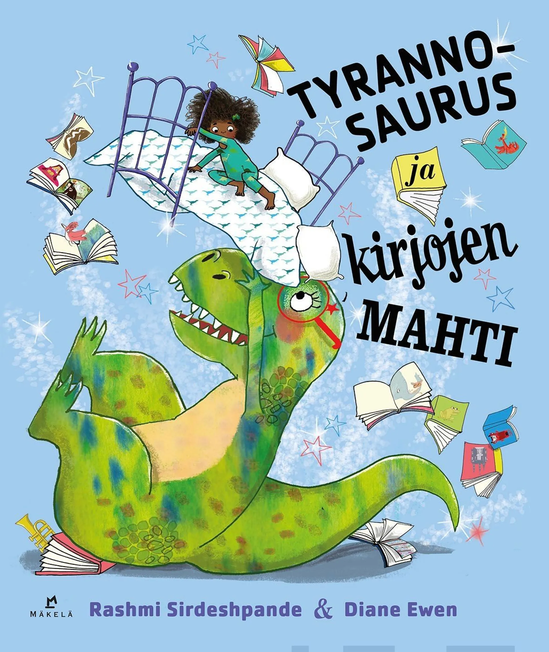 Sirdeshpande, Tyrannosaurus ja kirjojen mahti