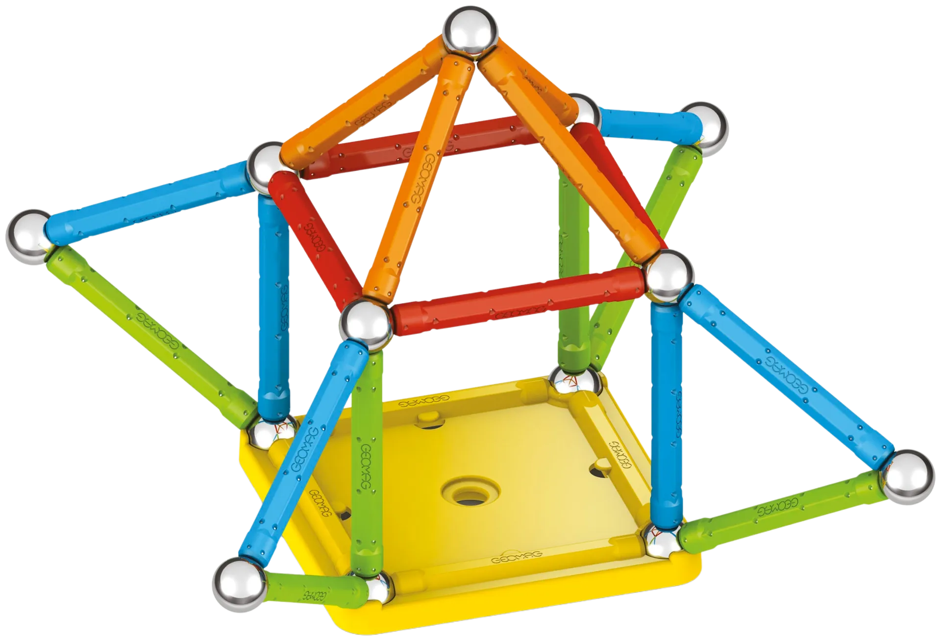 Geomag Supercolor magneettinen rakennussarja 42 osaa - 2