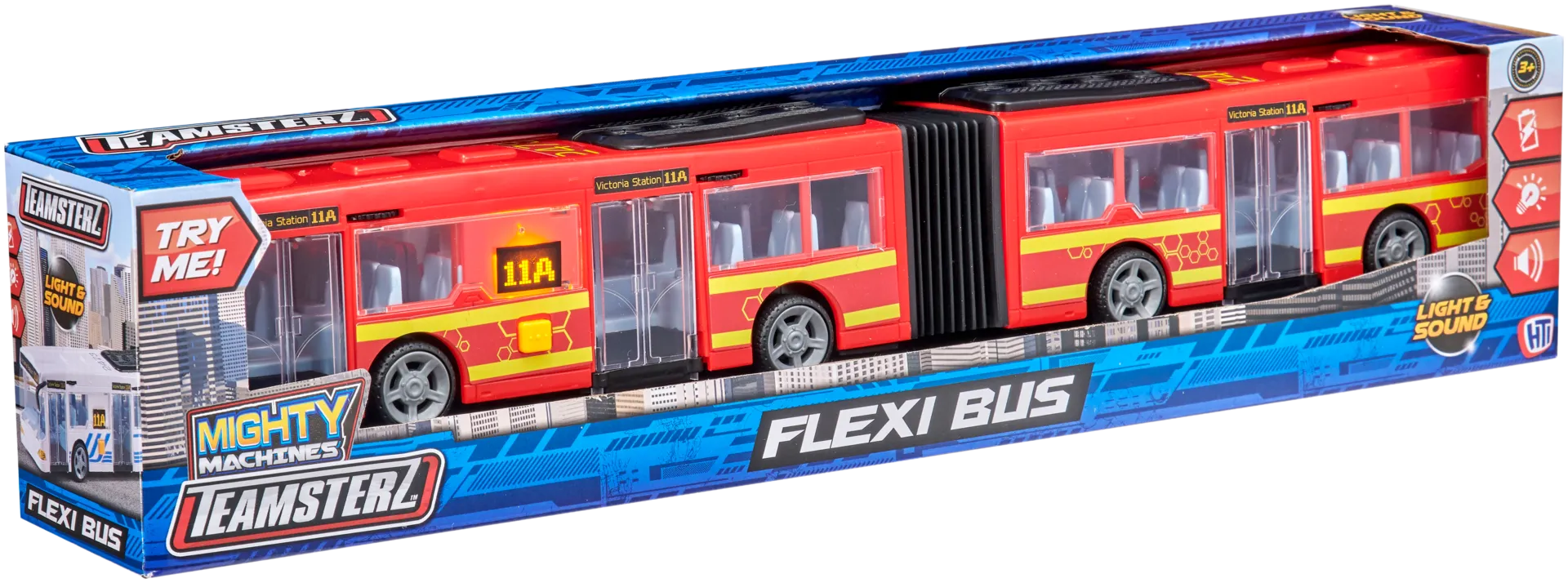 Teamsterz Light&Sound Flexi Bus linja-auto - 4