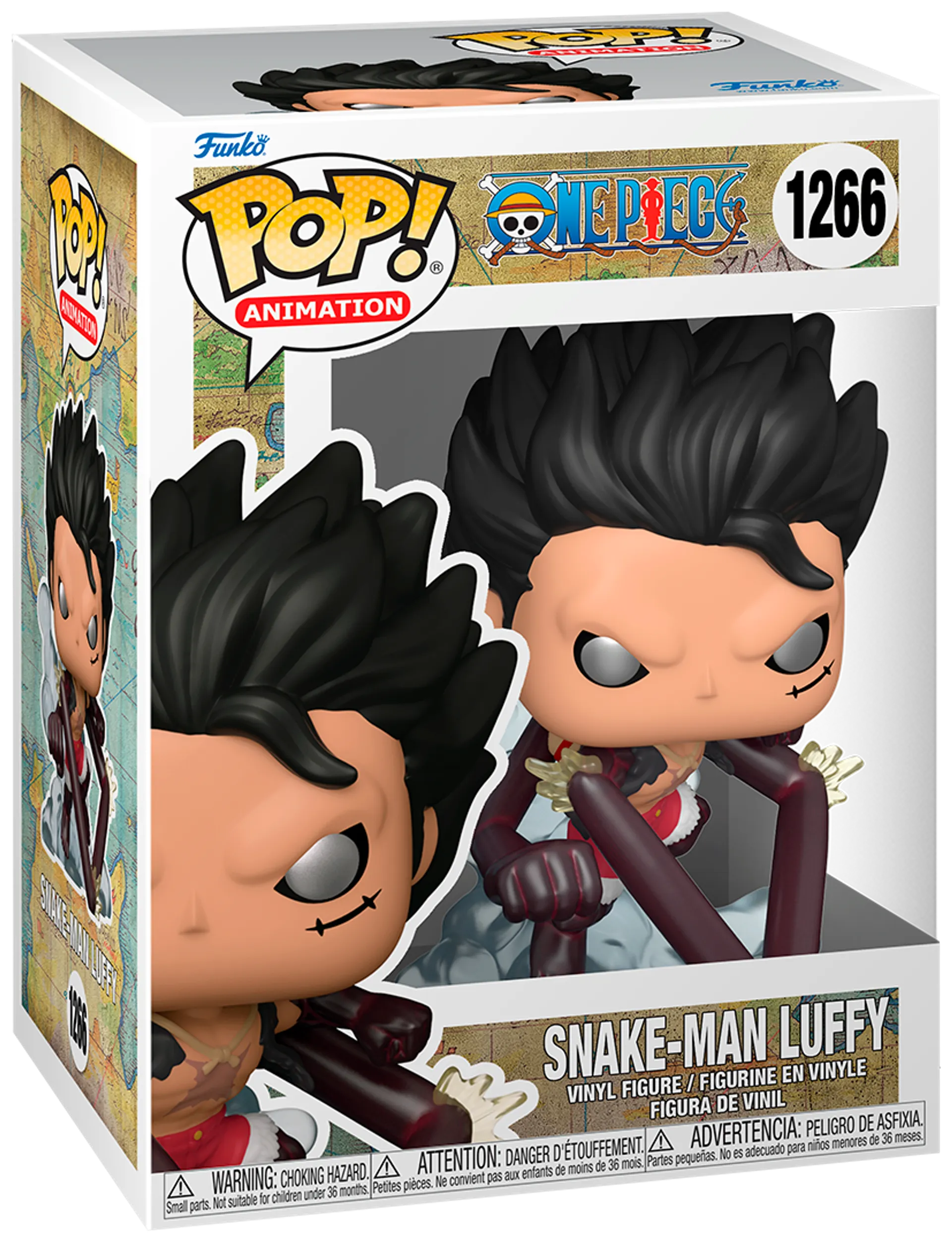 FUNKO POP! Vinyylihahmo: One Piece Snake - Man Luffy - 1