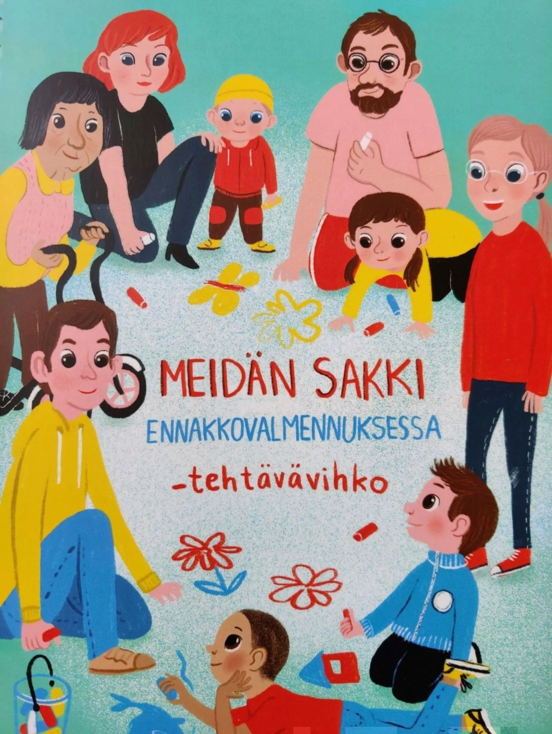 Korkalainen Paula, Meidän sakki ennakkovalmennuksessa - tehtävävihko