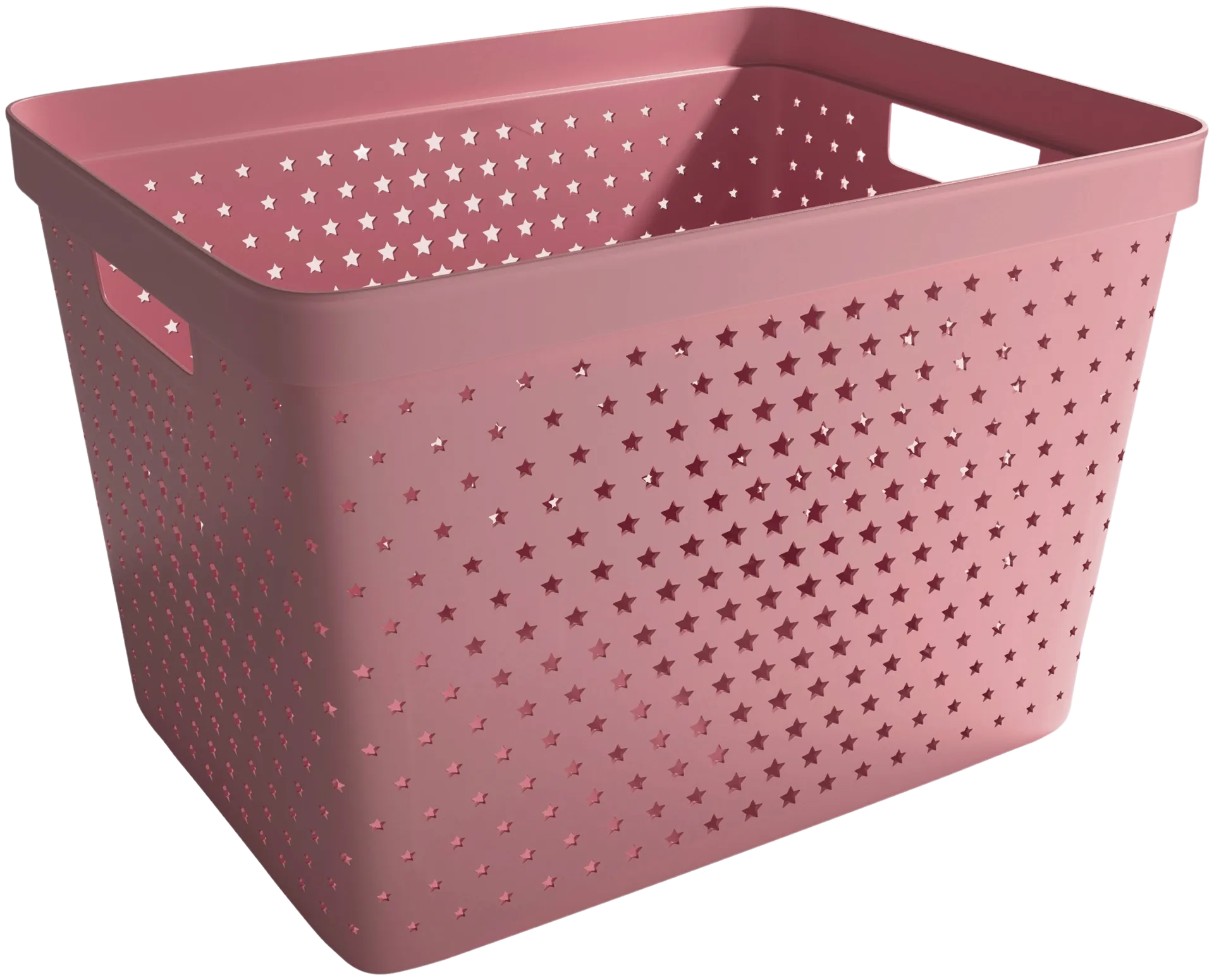 Nordiska Plast säilytyslaatikko Star 19 l dusty pink