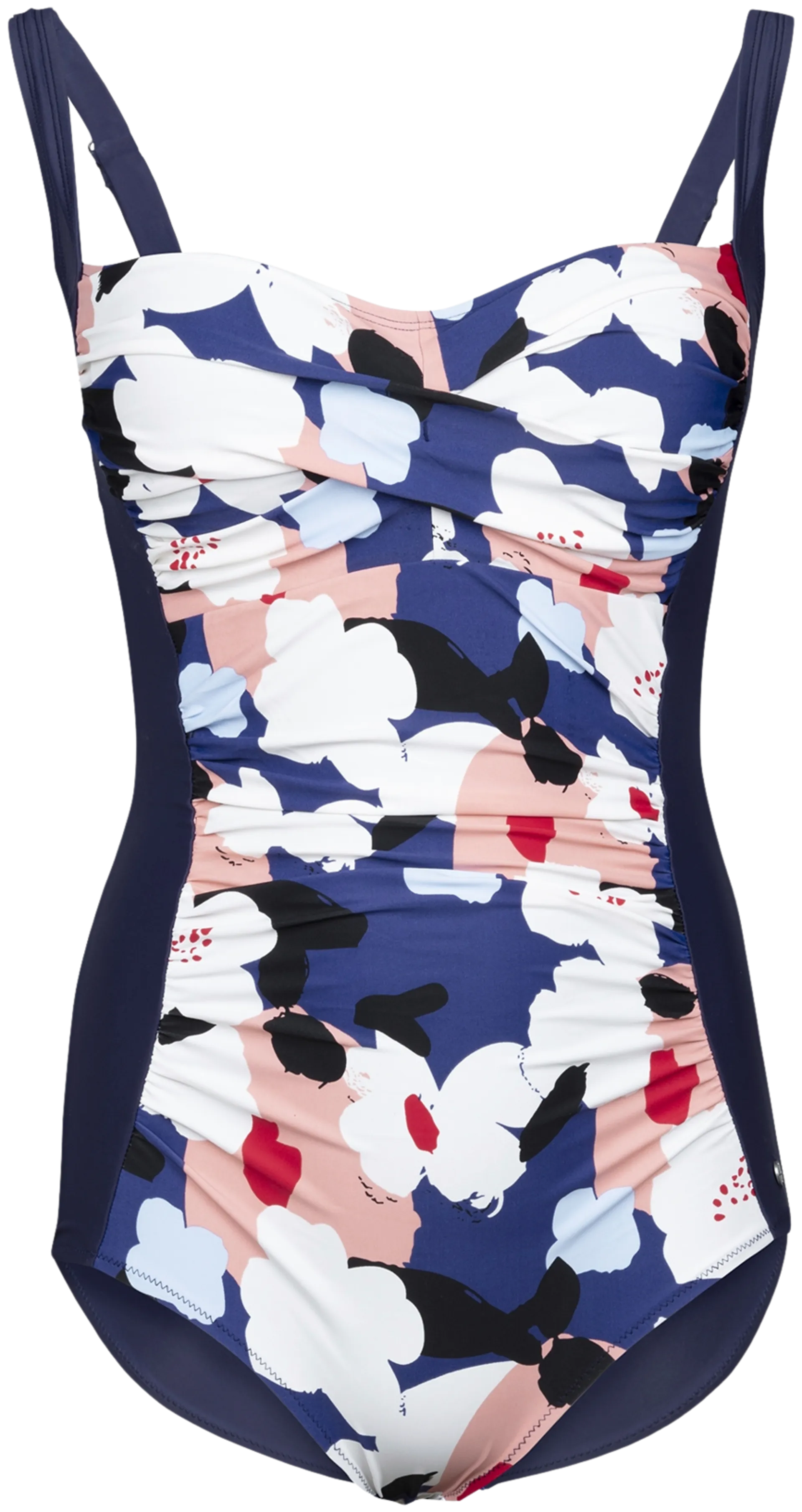 Finnwear naisten Solmu Plus uimapuku T65778 - Navy Bloom