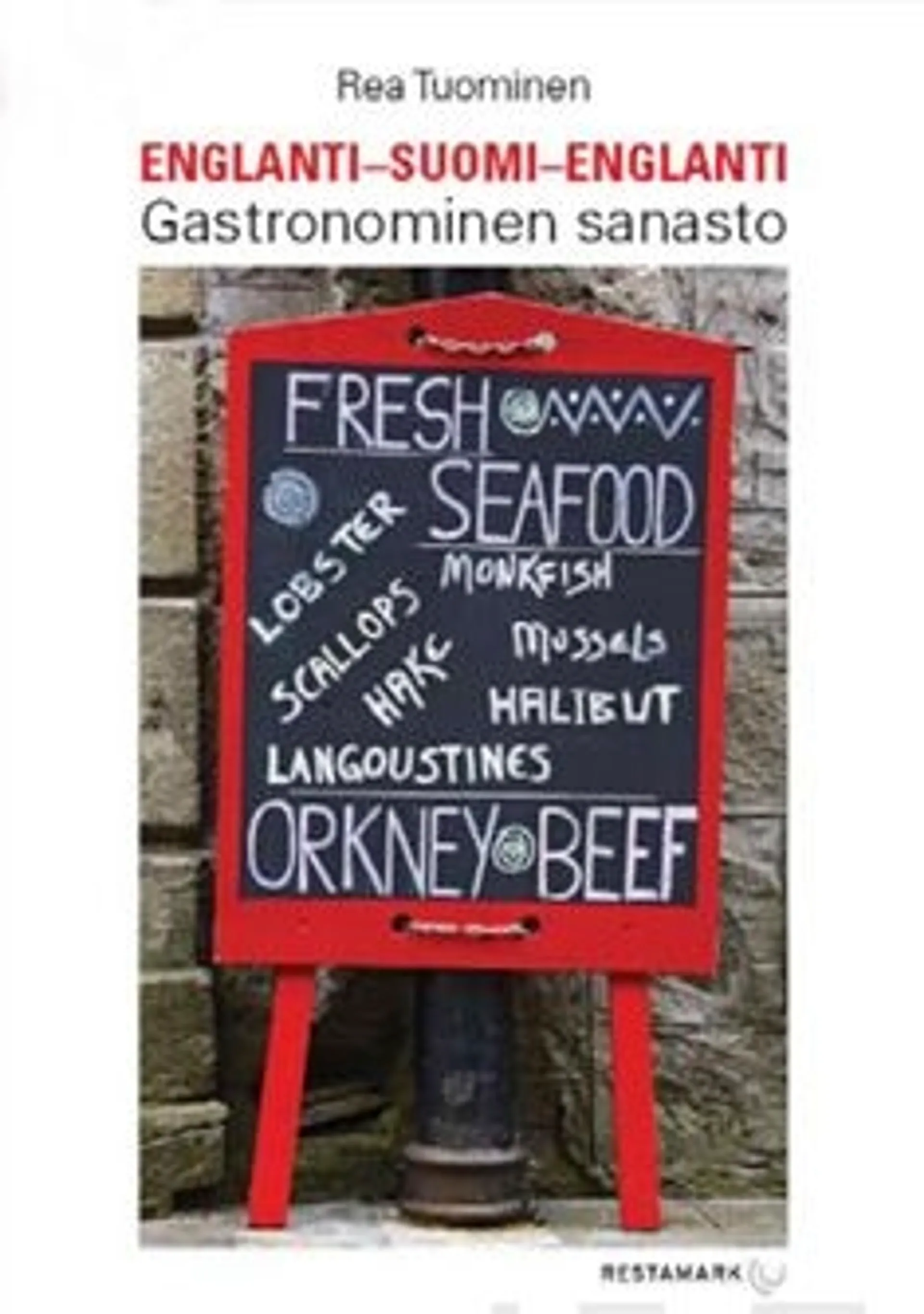 Tuominen, Gastronominen sanasto - Englanti-suomi-englanti