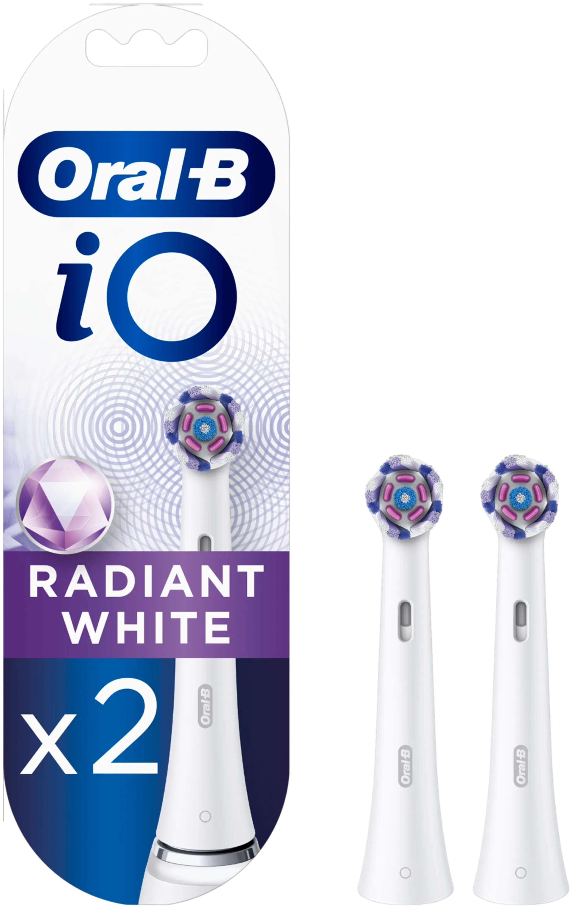 Oral-B iO Radiant White vaihtoharja 2kpl - 1