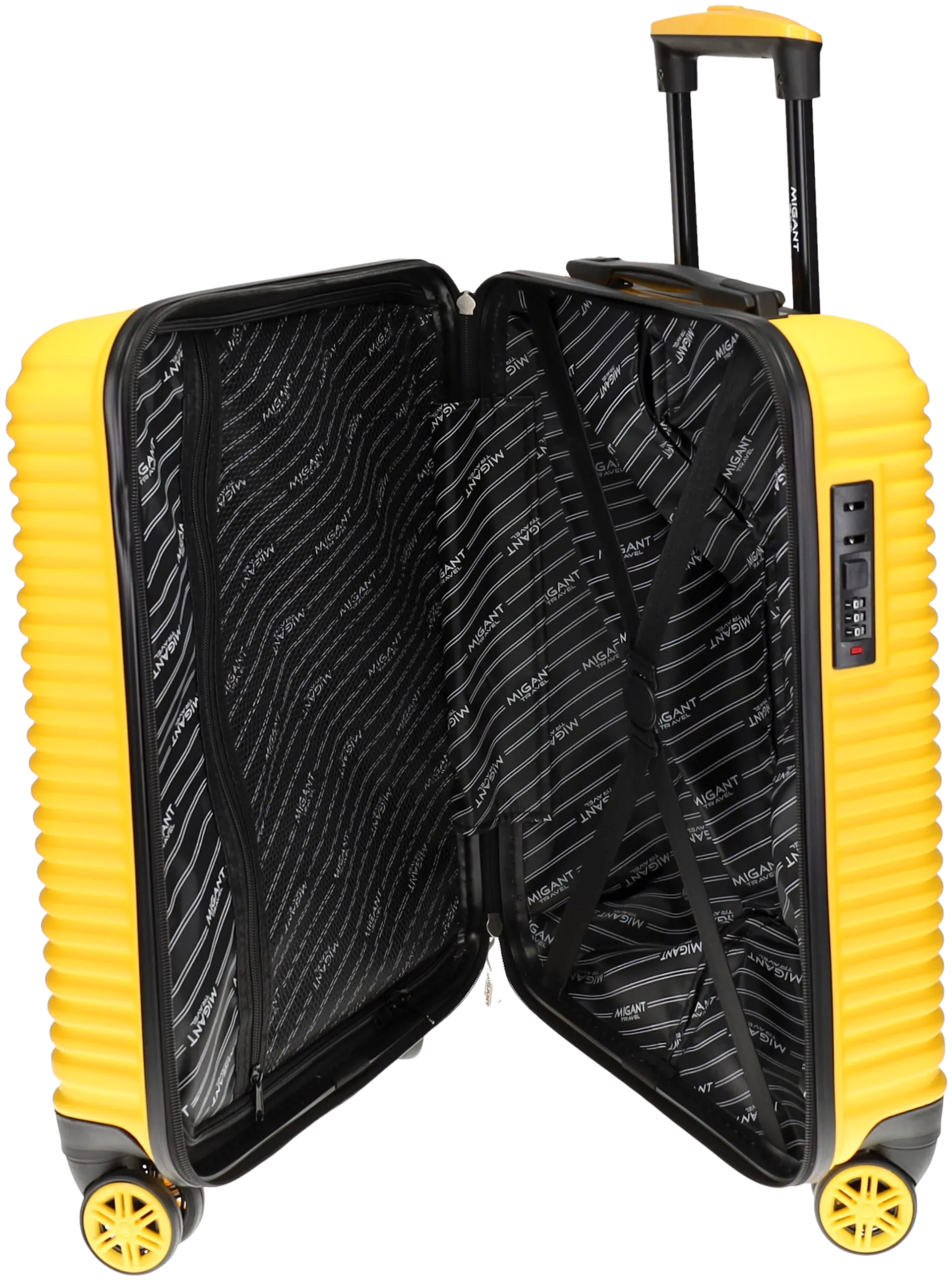 Migant matkalaukku MGT-27 52 cm keltainen - 3