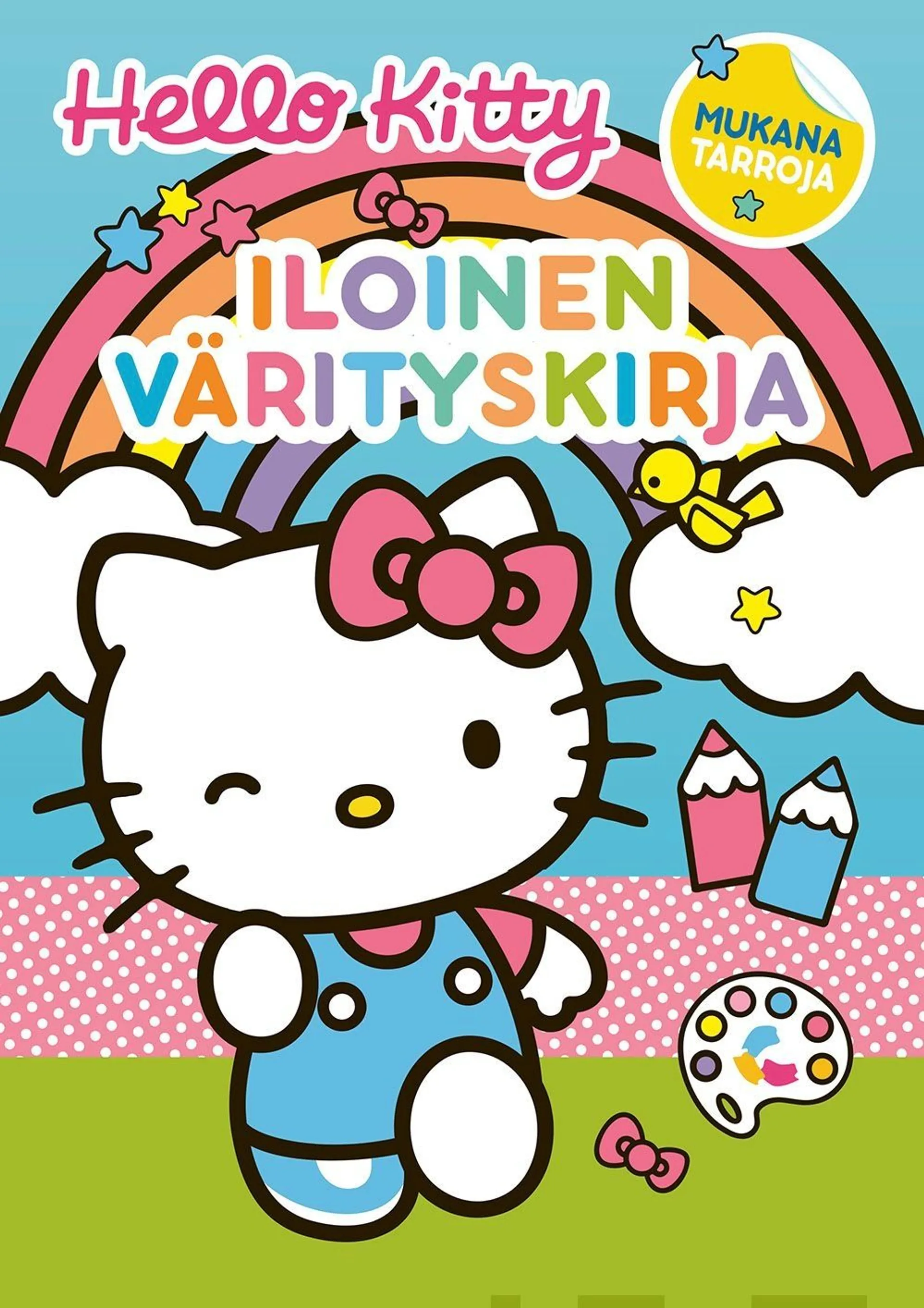 Hello Kitty Iloinen värityskirja