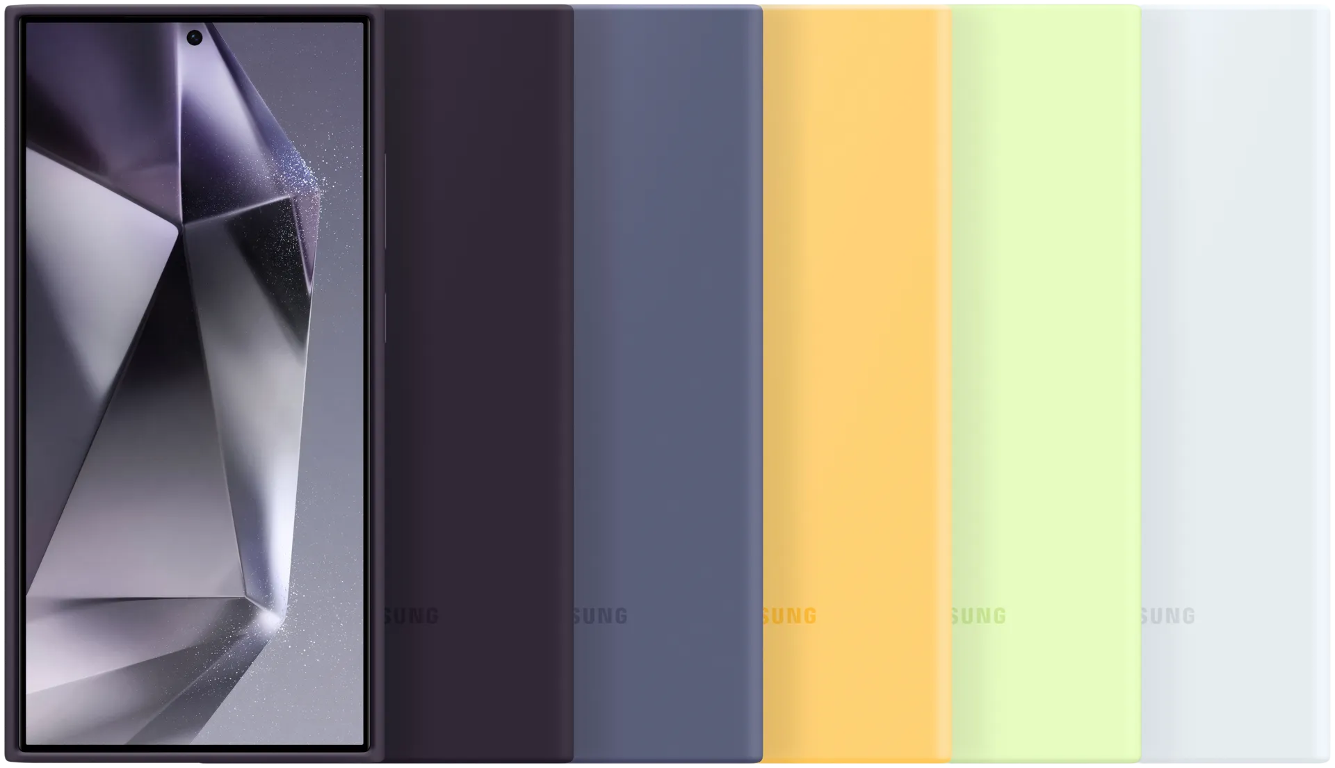 Samsung S24 ultra silikonisuoja vaaleanvihreä - 6
