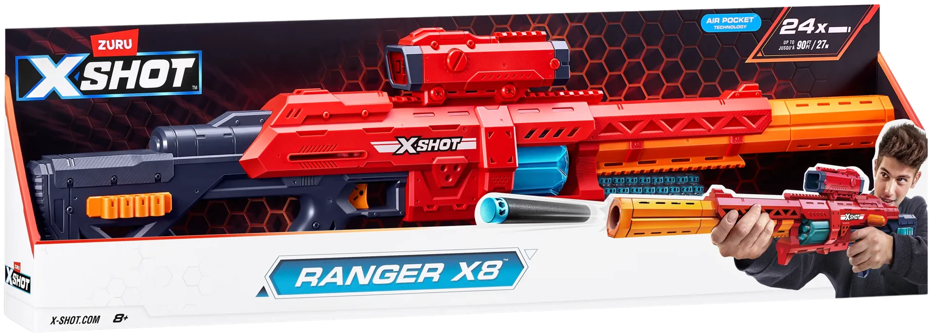 X-Shot leikkiase RANGER X8 - 6