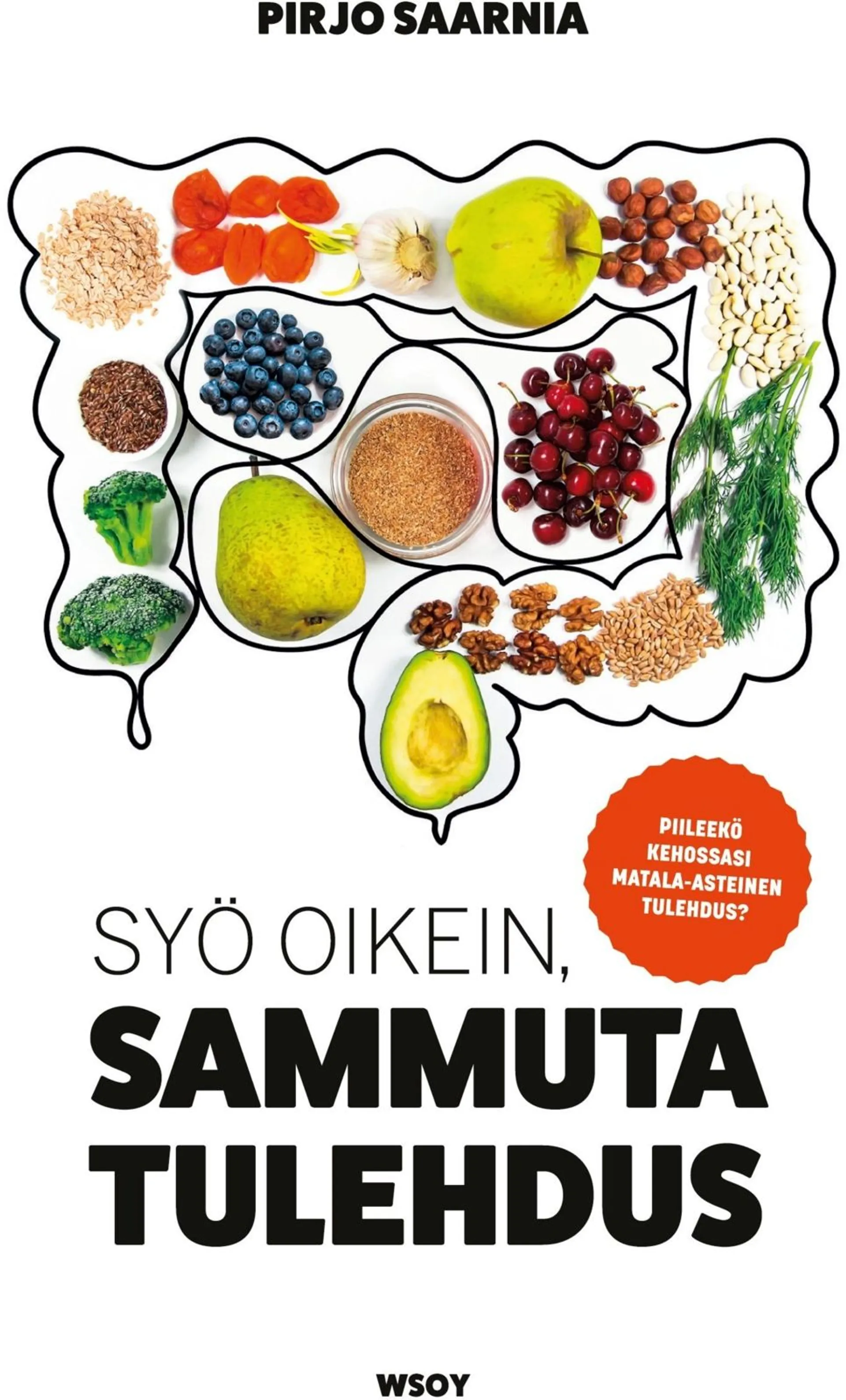 Saarnia, Syö oikein, sammuta tulehdus