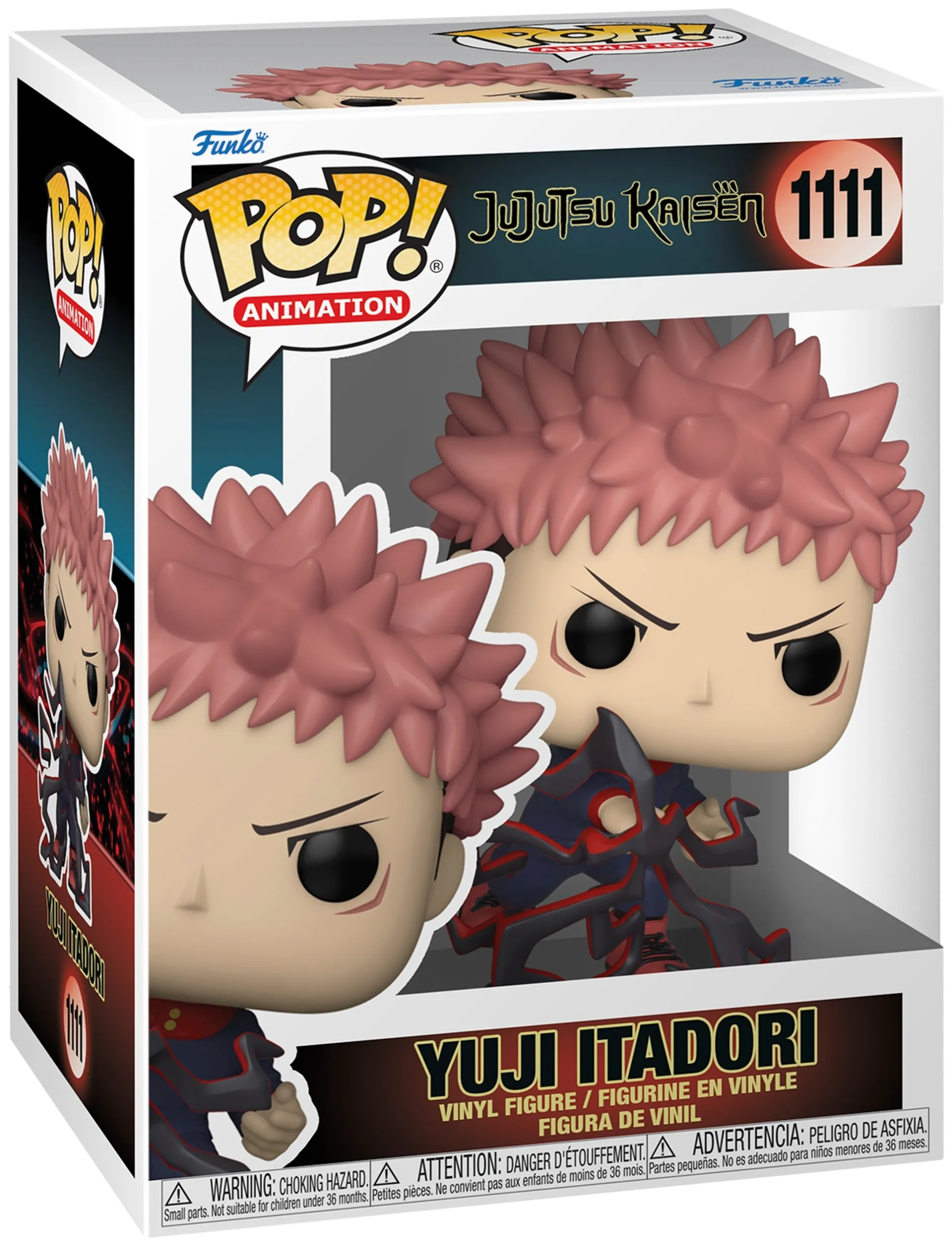 FUNKO POP! Vinyylihahmo: Jujutsu Kaisen - Itadori Black Flash - 1