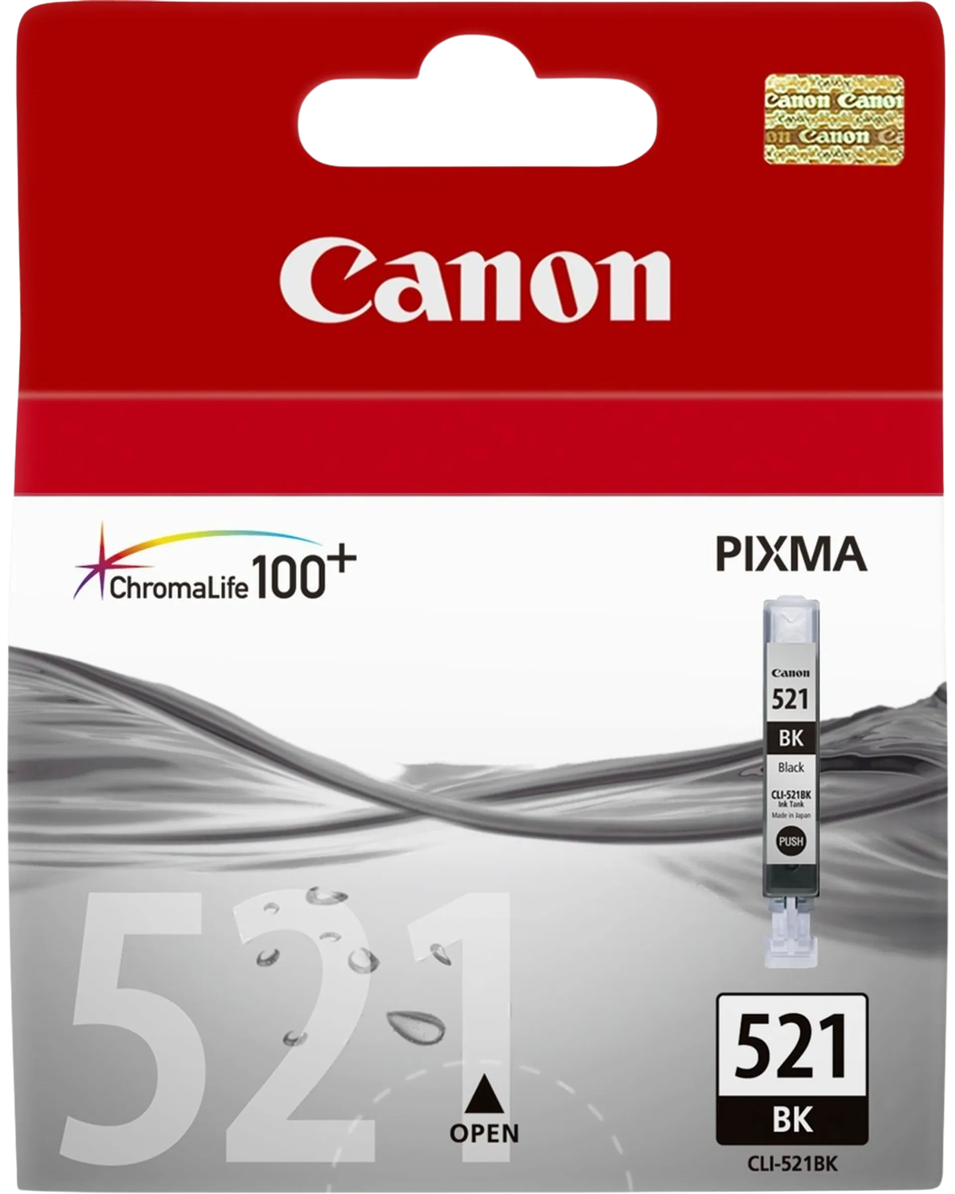 Canon CLI-521BK mustepatruuna musta