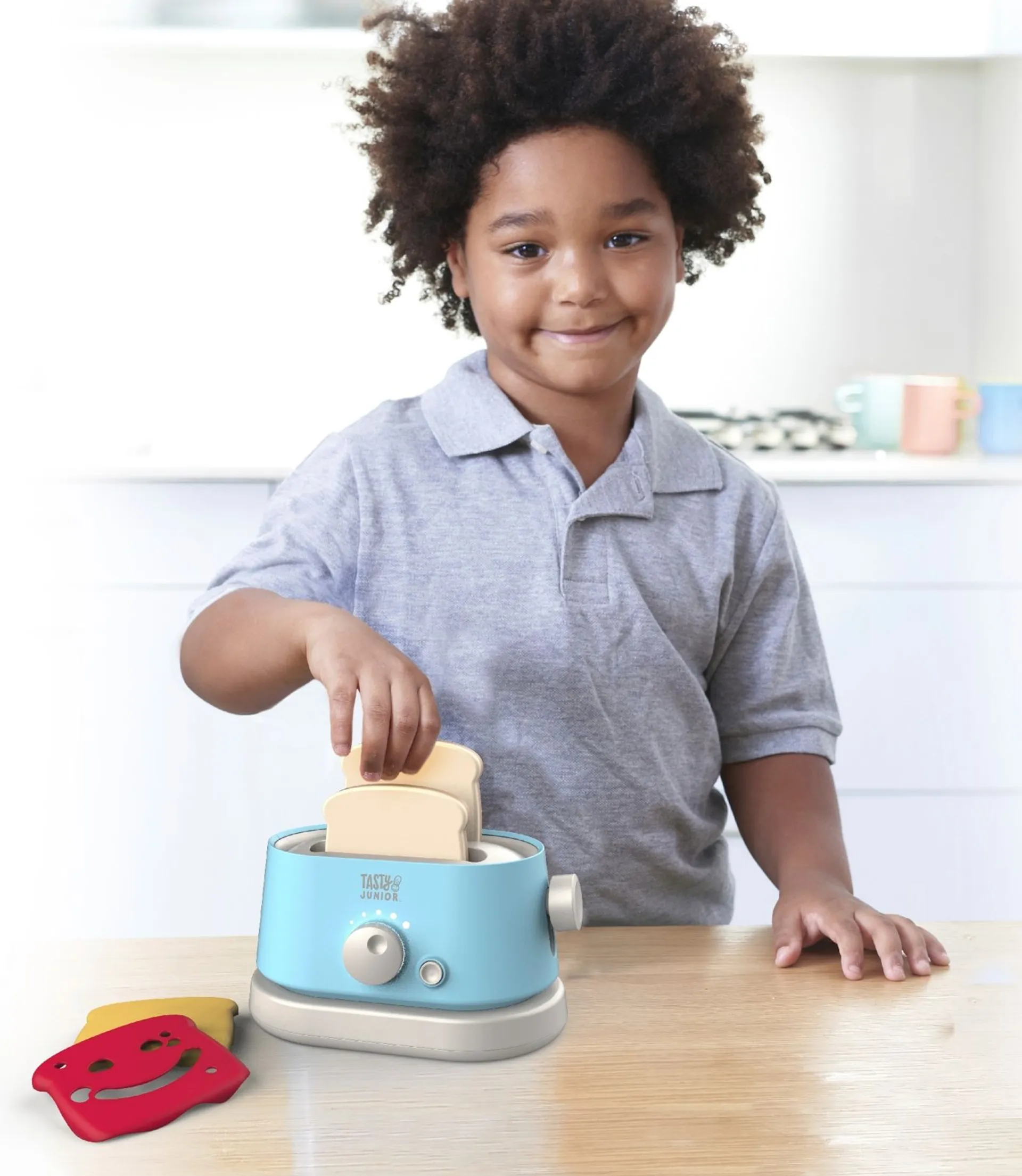 Tasty Junior lelu Pretend Play Electrical Toaster Set leivänpaahdin - 2