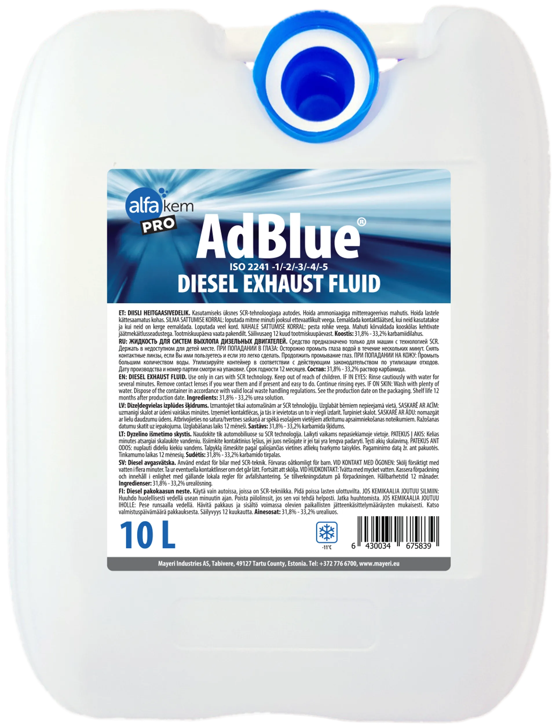 Alfa-Kem AdBlue, 10L