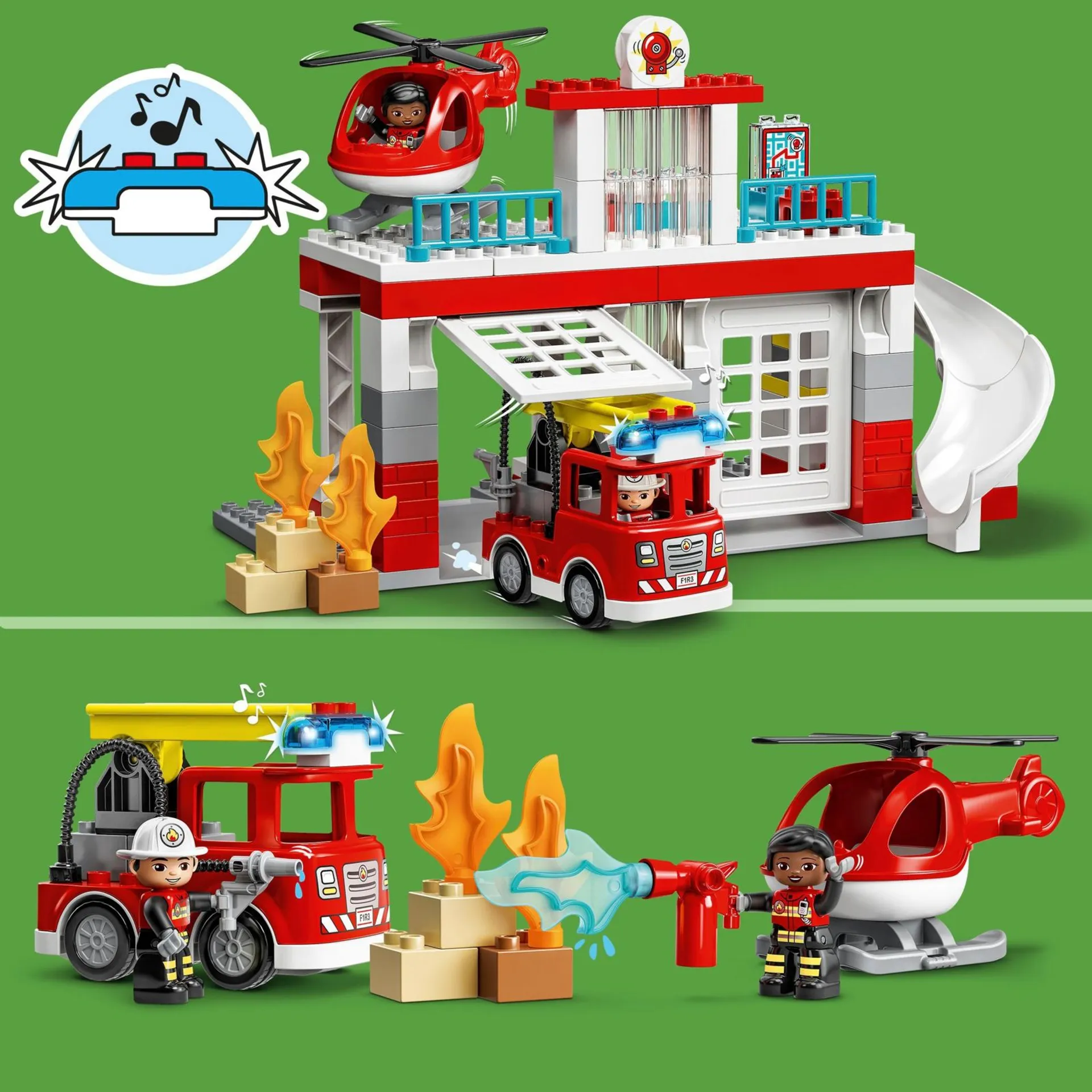 LEGO® DUPLO® 10970 Paloasema ja helikopteri - 3