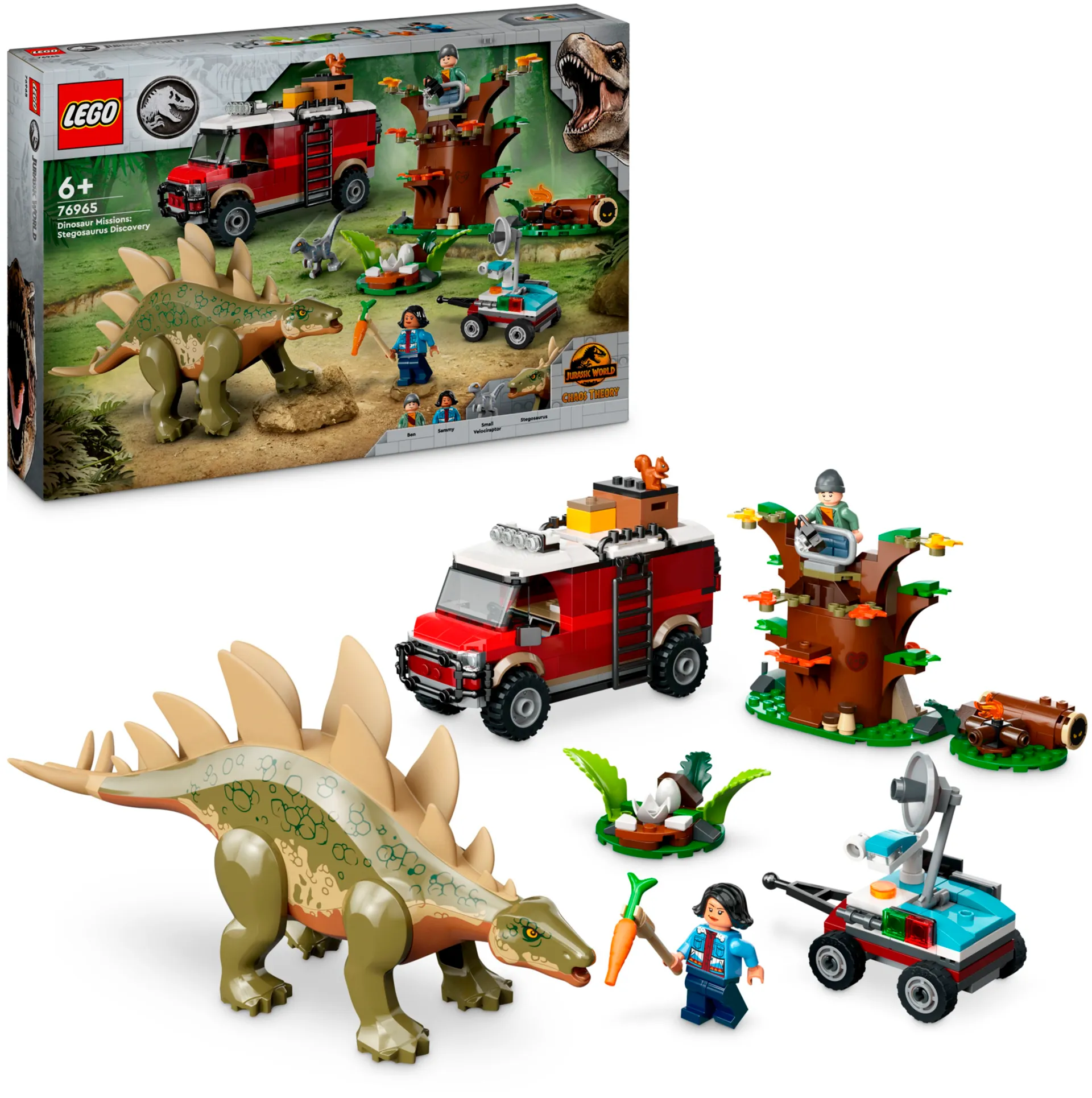 LEGO® Jurassic World 76965 - Dinosaurus-operaatiot: Stegosaurus - 1