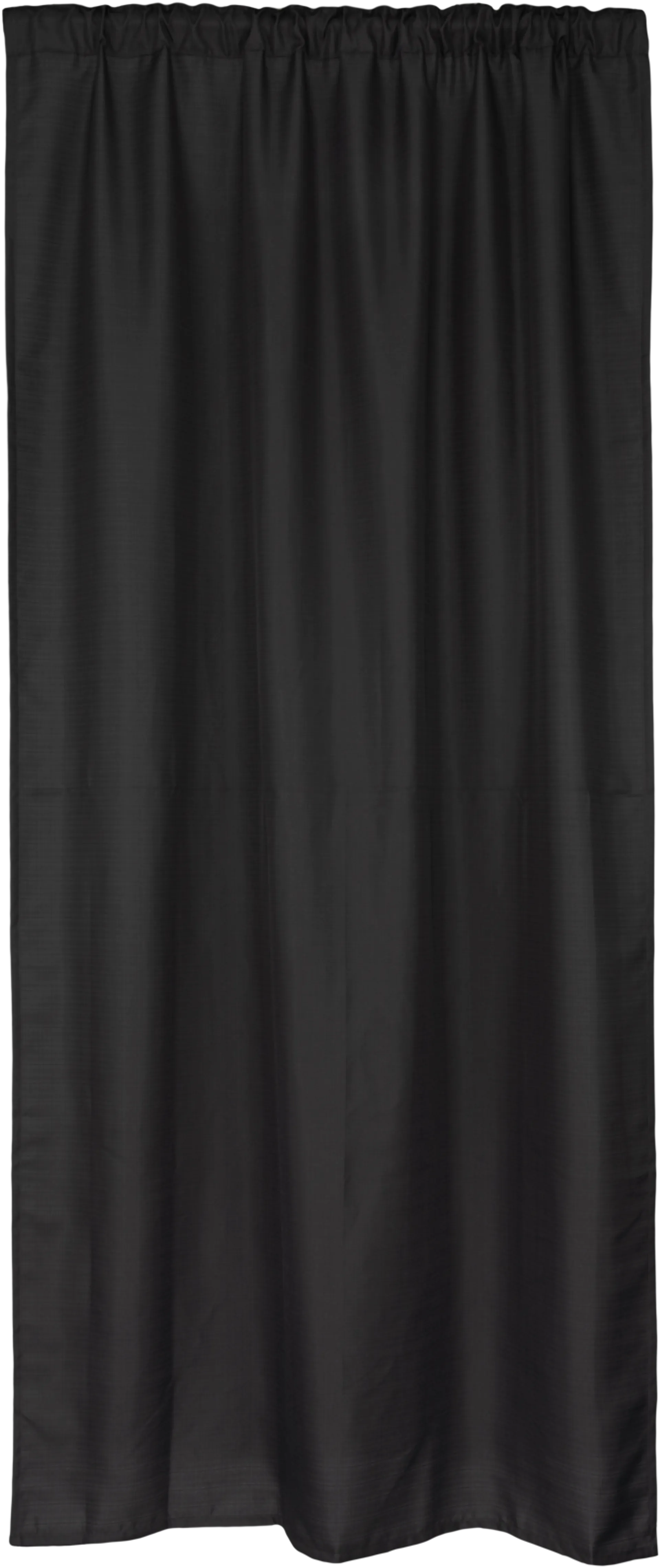 House sivuverho Maisa Texture 140x250 cm tummanharmaa