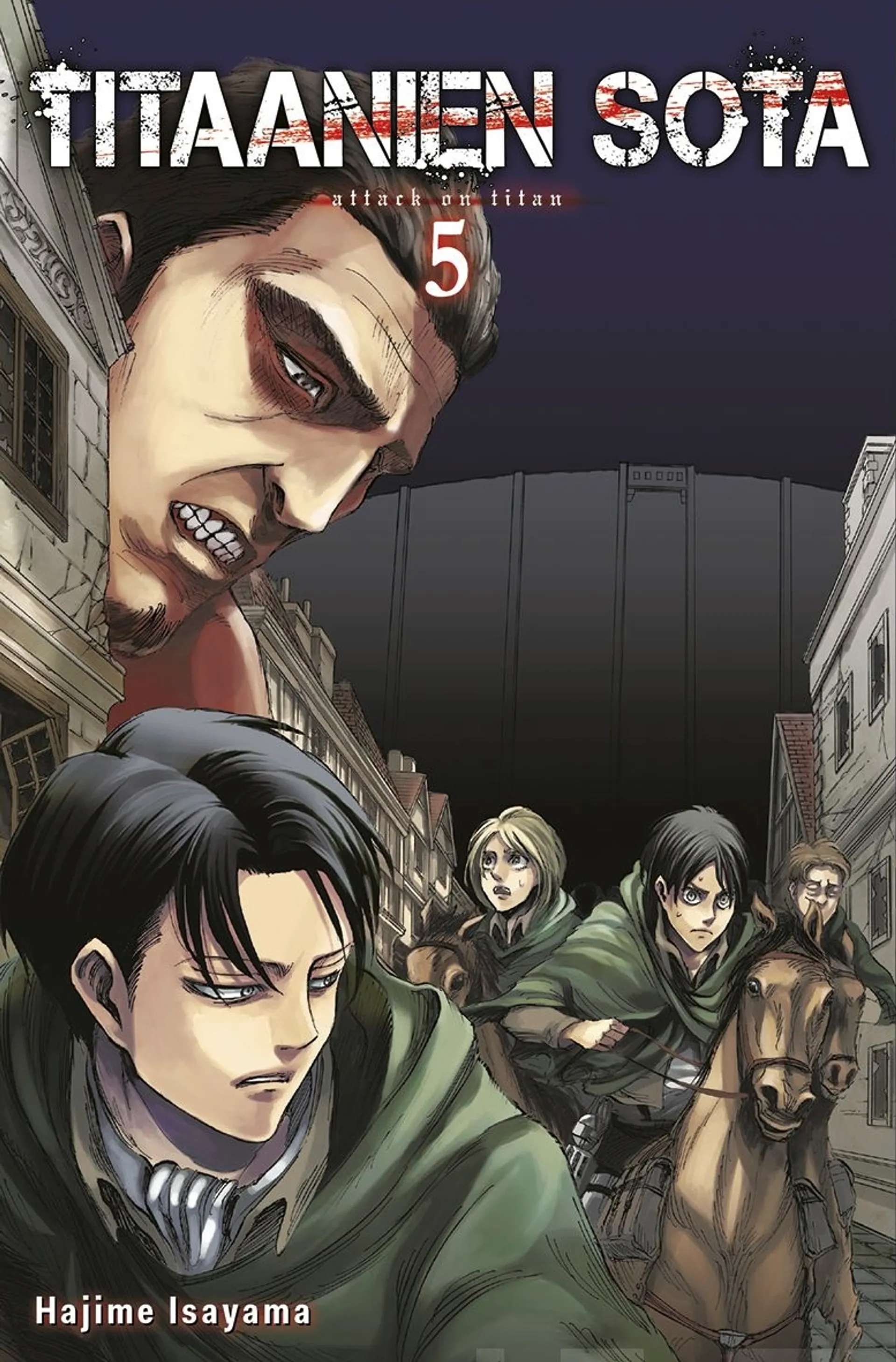 Isayama, Titaanien sota 5